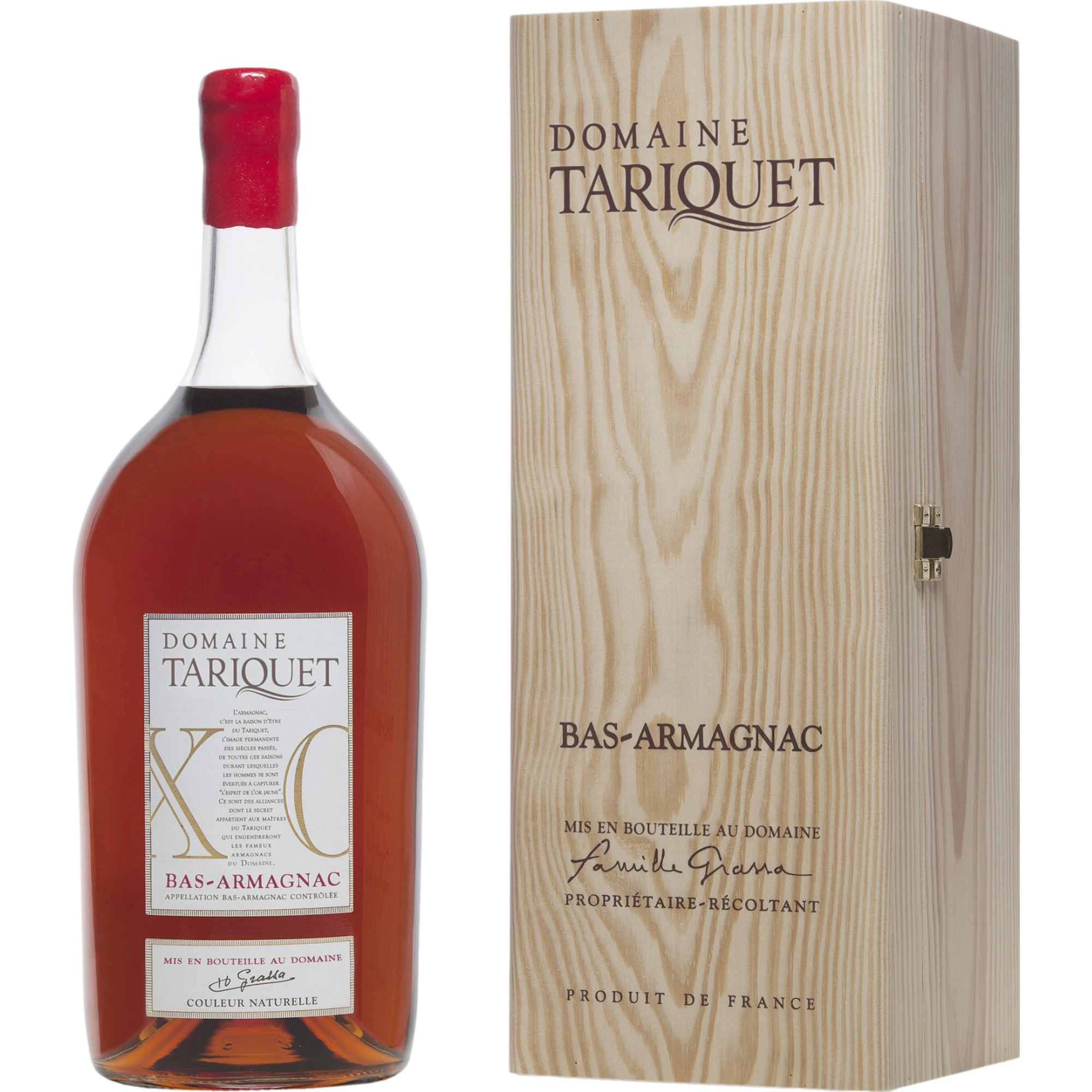 Armagnac Domaine Tariquet XO Pot Gascon, Armagnac AC, Pot Gascon, 40% Vol, Südwestfrankreich, Spirituosen