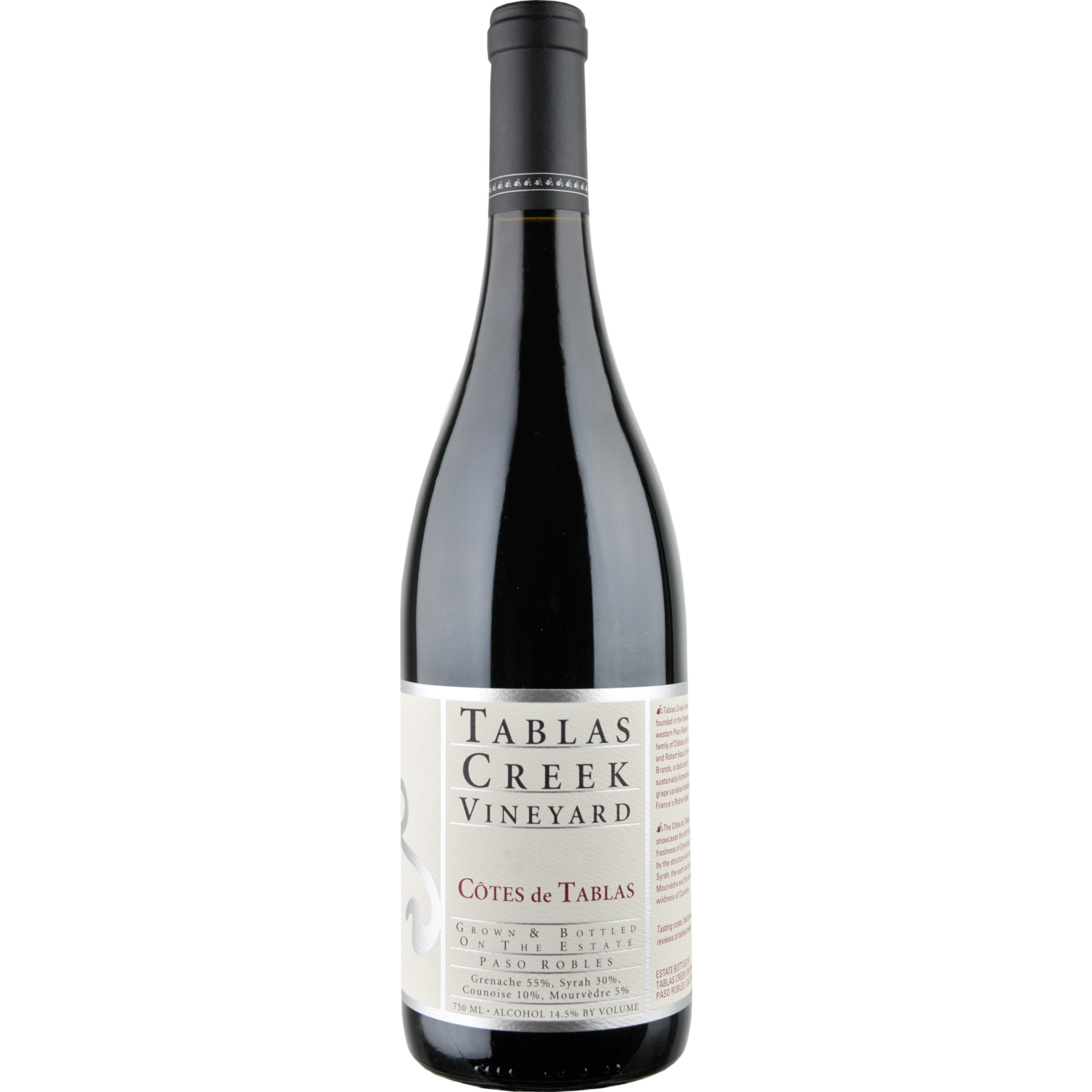 Tablas Creek Vineyard Côtes de Tablas Red, Kalifornien, Kalifornien, 2015, Rotwein