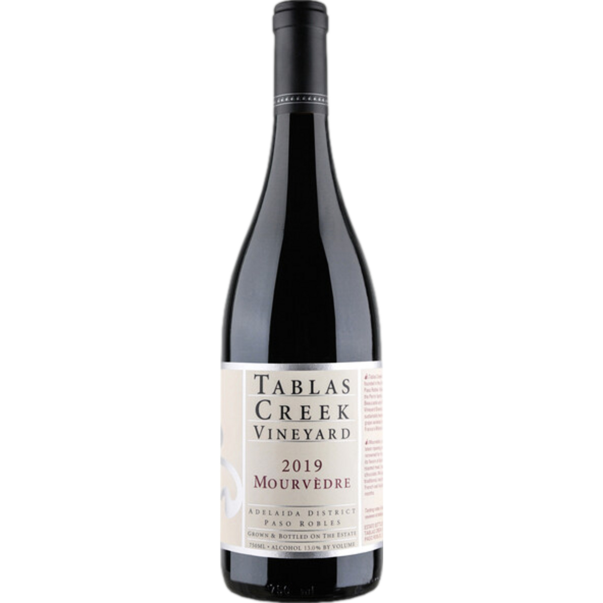 Tablas Creek Vineyard Mourvédre, Kalifornien, Kalifornien, 2019, Rotwein