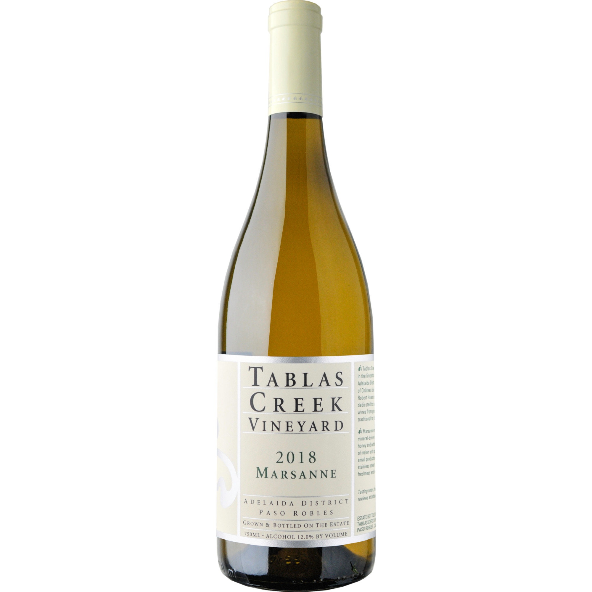 Tablas Creek Vineyard Marsanne, Kalifornien, Kalifornien, 2018, Weißwein