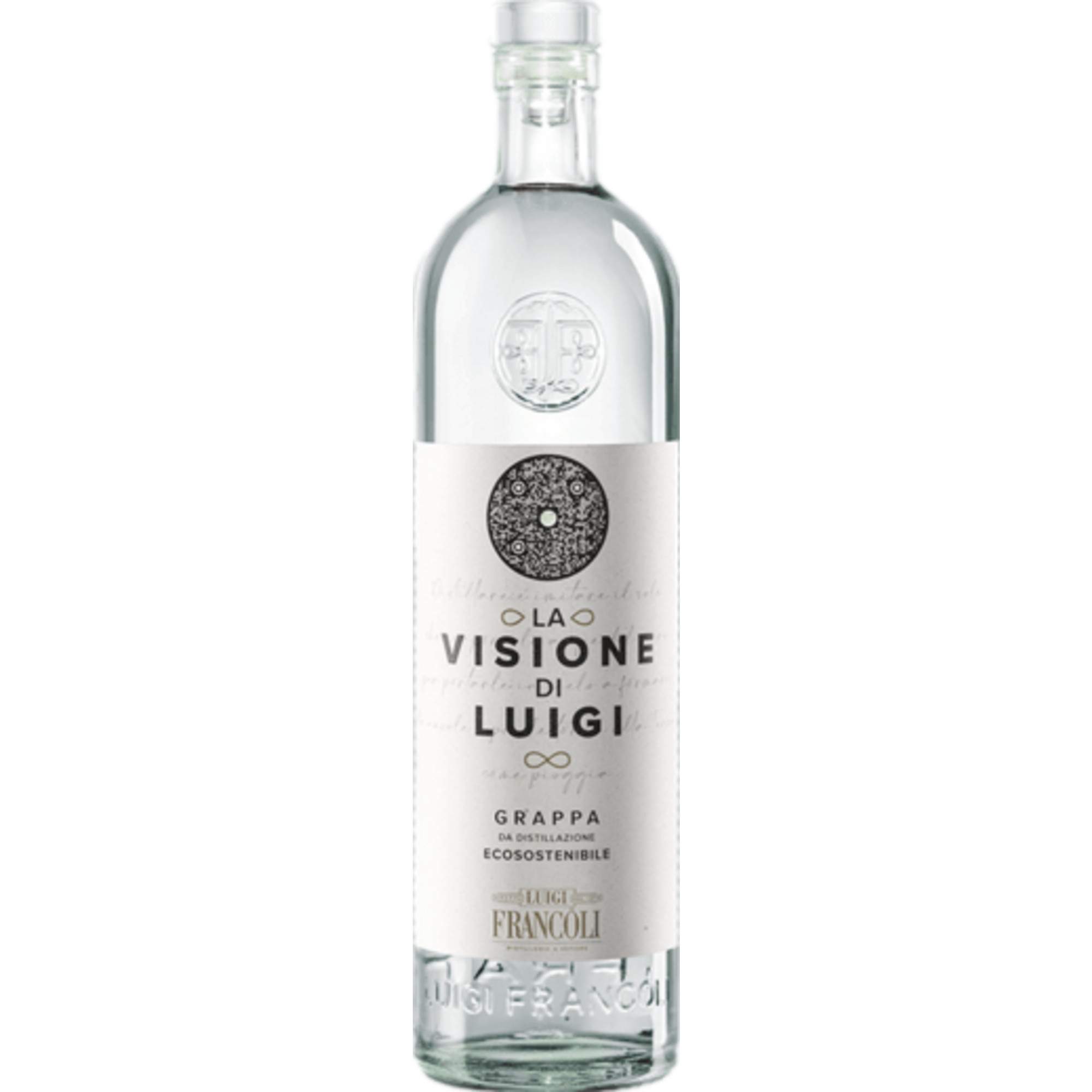 Image of Luigi Francoli Grappa La Visione di Luigi, 40% Vol, 0,5L, Spirituosen