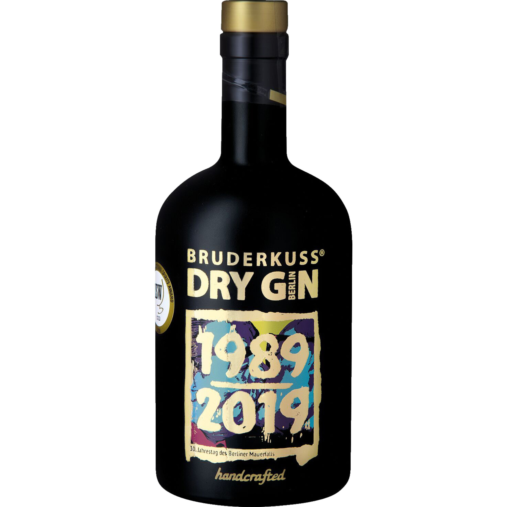 Image of Bruderkuss Gin 30 Jahre Mauerfall, 46 % Vol, 0,50 L, Pfalz, Spirituosen