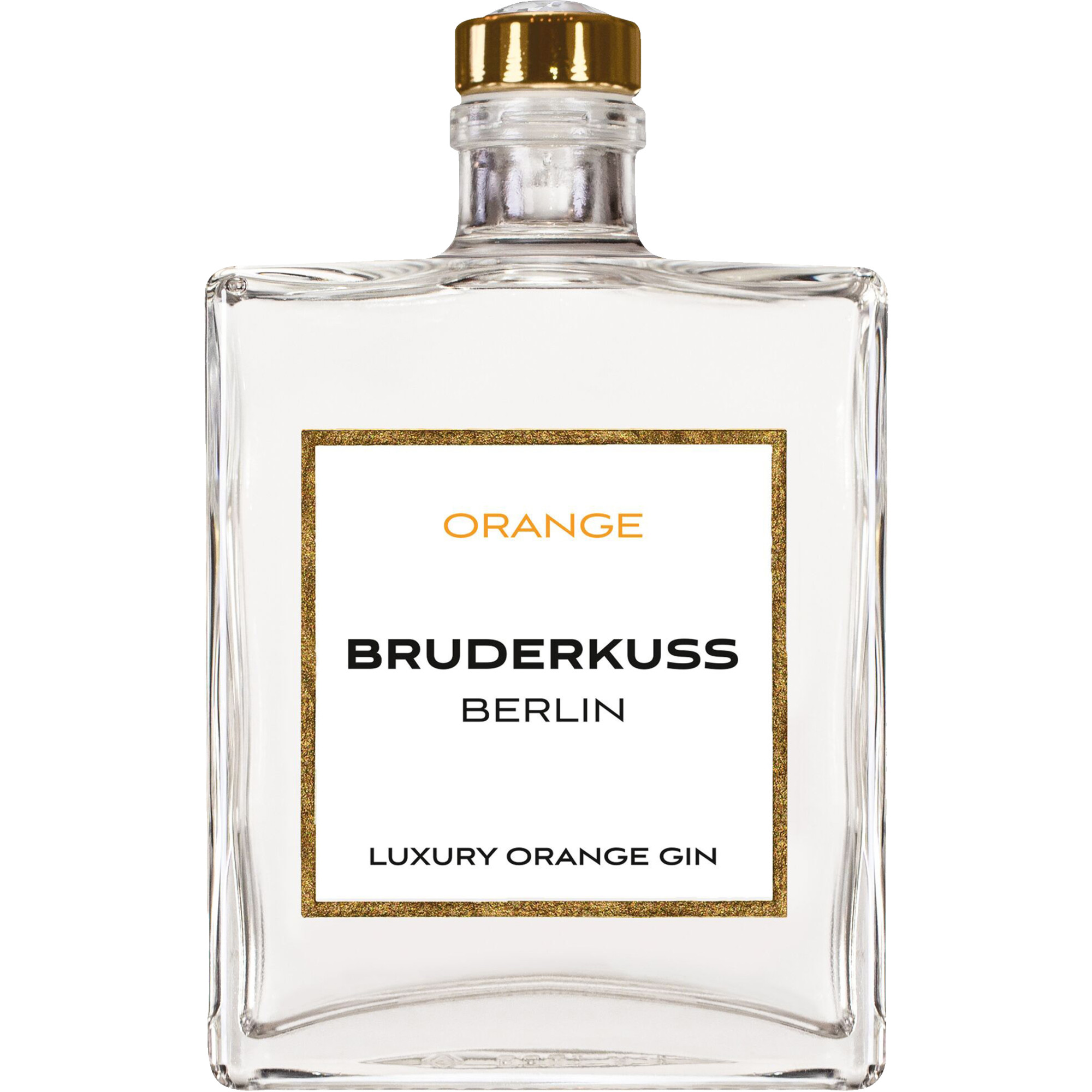 Bruderkuss Gin Luxury Orange, 41,5% Vol, 0,5L, Pfalz, Spirituosen