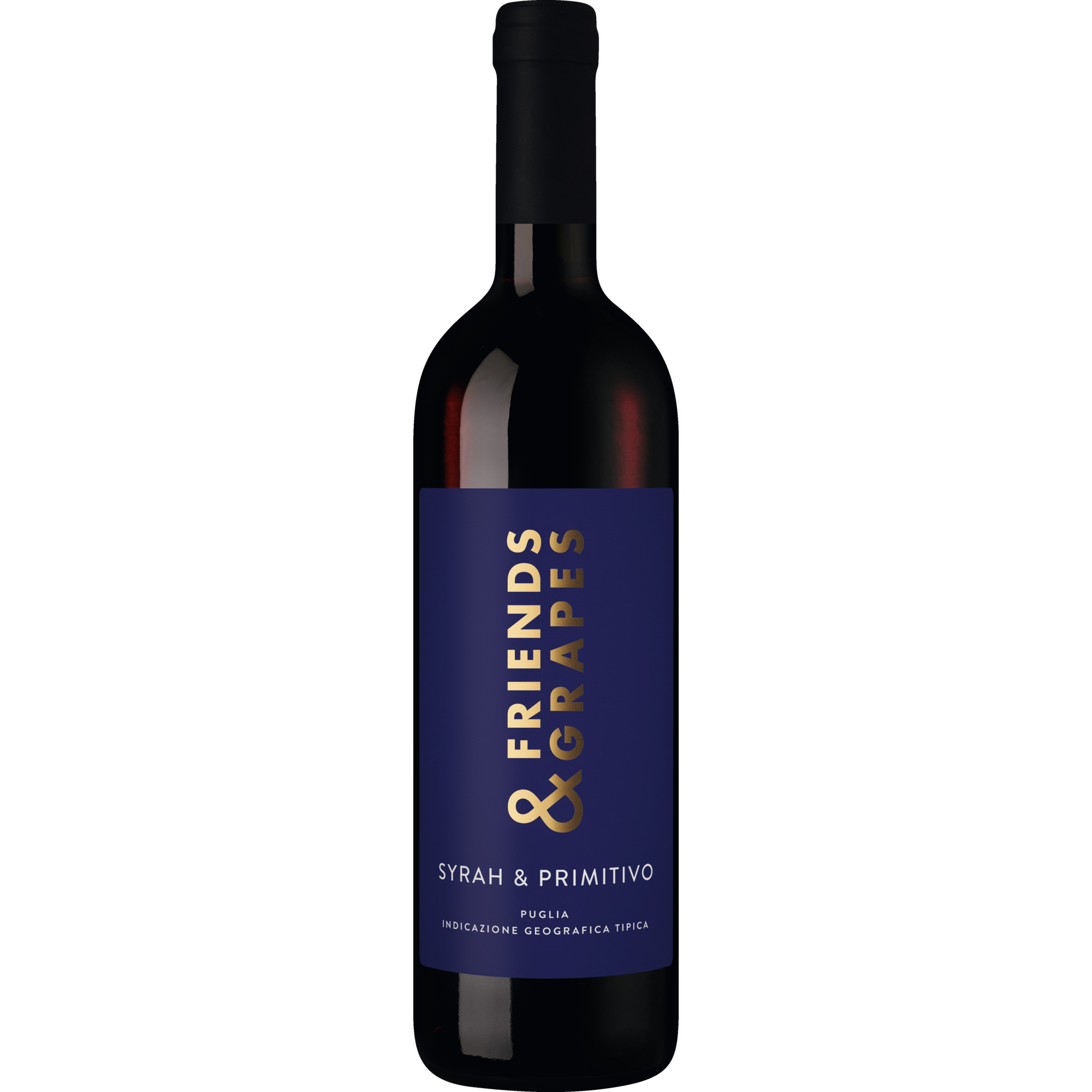 Friends & Grapes Syrah-Primitivo, Puglia IGP, Apulien, 2022, Rotwein