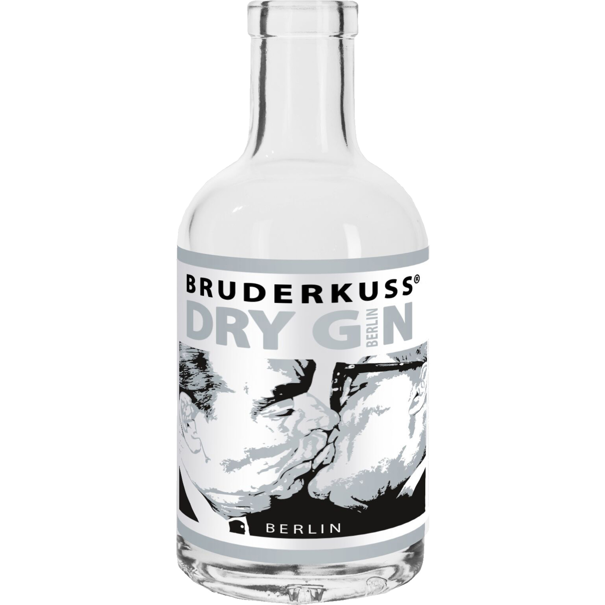 Image of Bruderkuss DRY GIN, 46%, 0,2L, Pfalz, Spirituosen