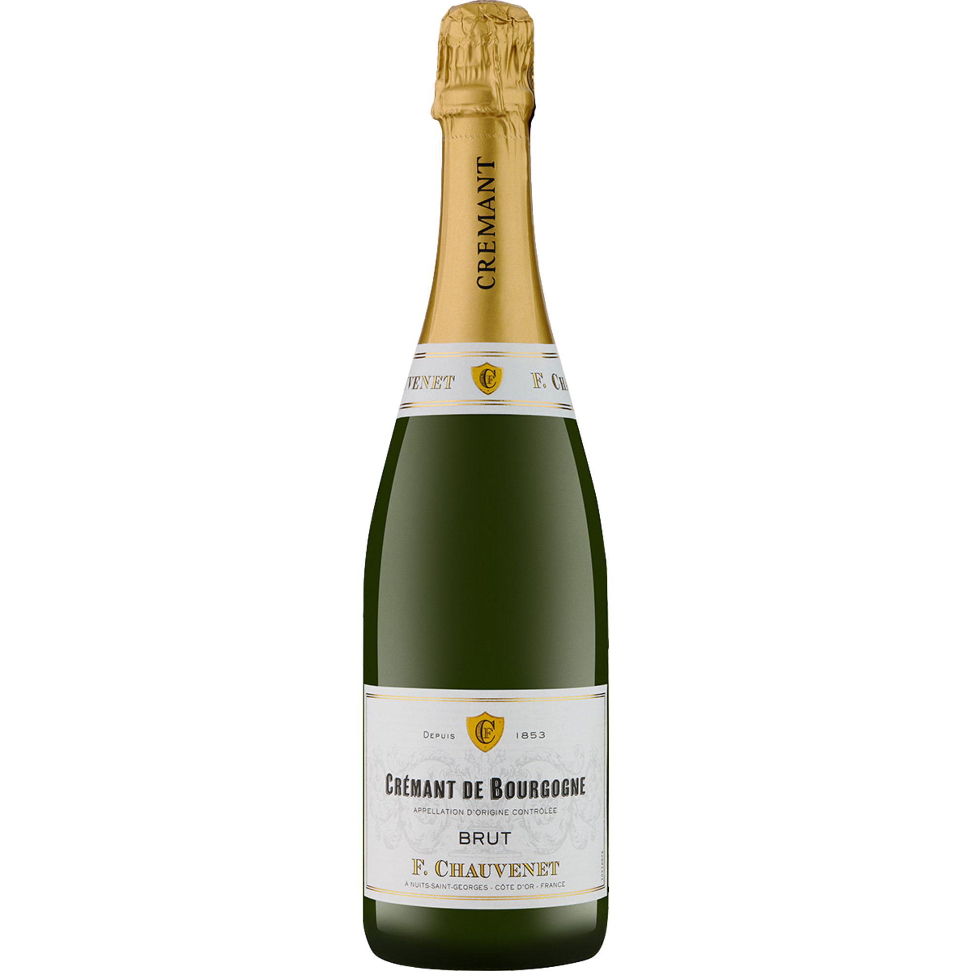 Image of F. Chauvenet Crémant de Bourgogne, Brut, Crémant de Bourgogne AC, Burgund, Schaumwein