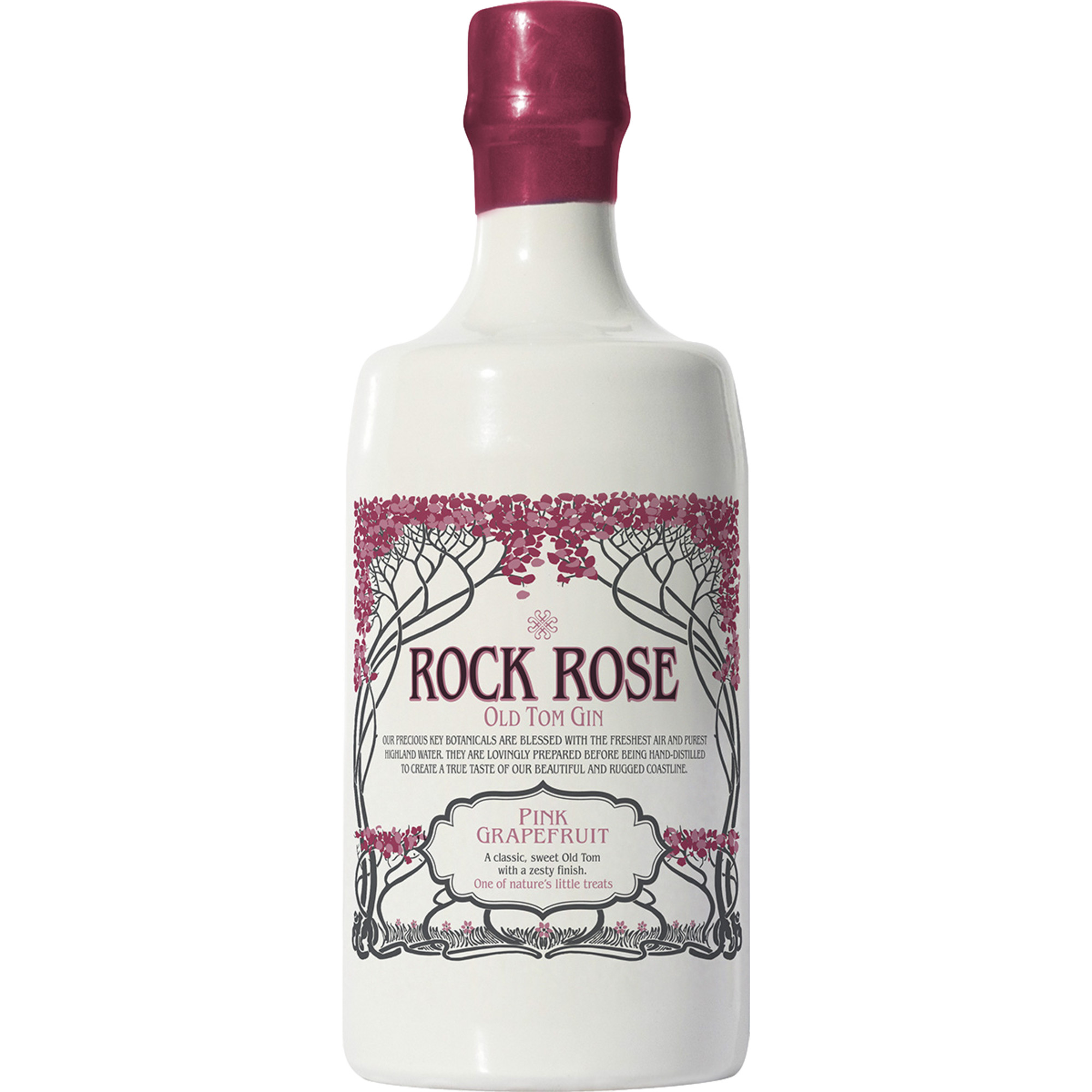 Image of Rock Rose Old Tom Gin, Pink Grapefruit, 41,5%, 0,7 L, Schottland, Spirituosen