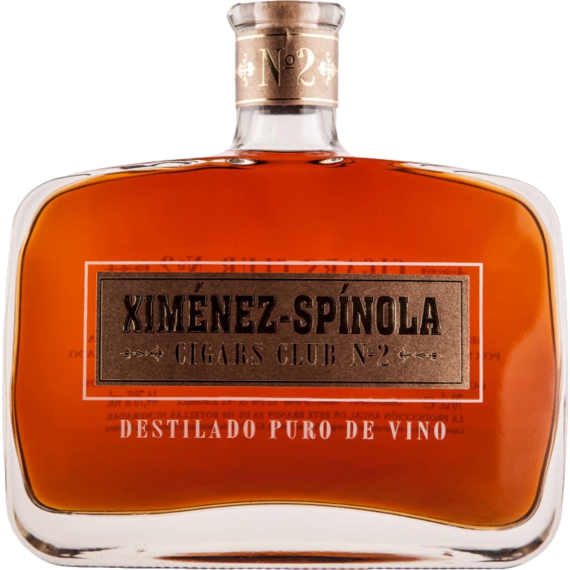 Ximénez-Spinola Cigars Club No. 2, Brandy, 44,5%, 0,7 L, Sherry/Jerez, Spirituosen