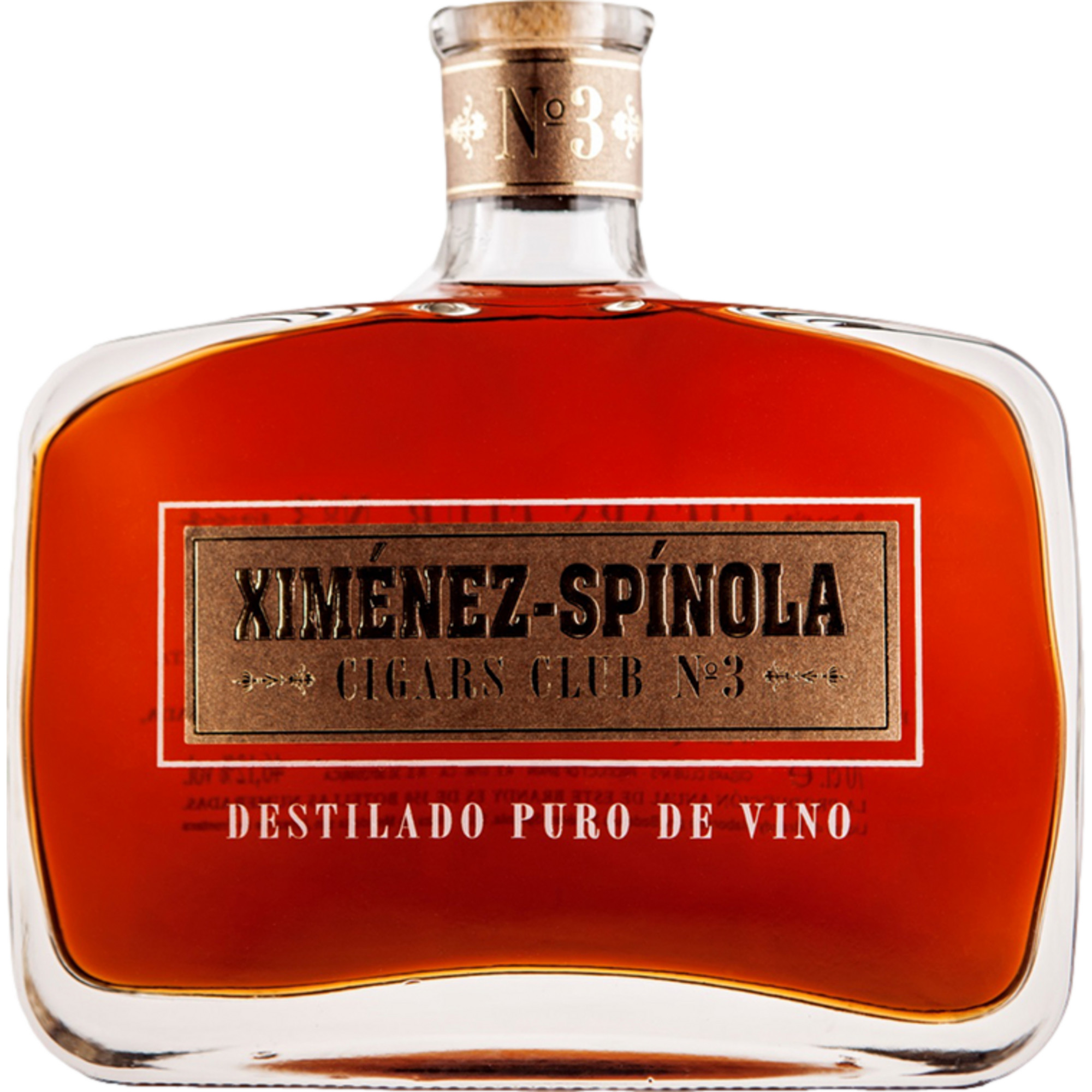 Ximénez-Spinola Cigars Club No. 3, Brandy, 46%, 0,7 L, Sherry/Jerez, Spirituosen