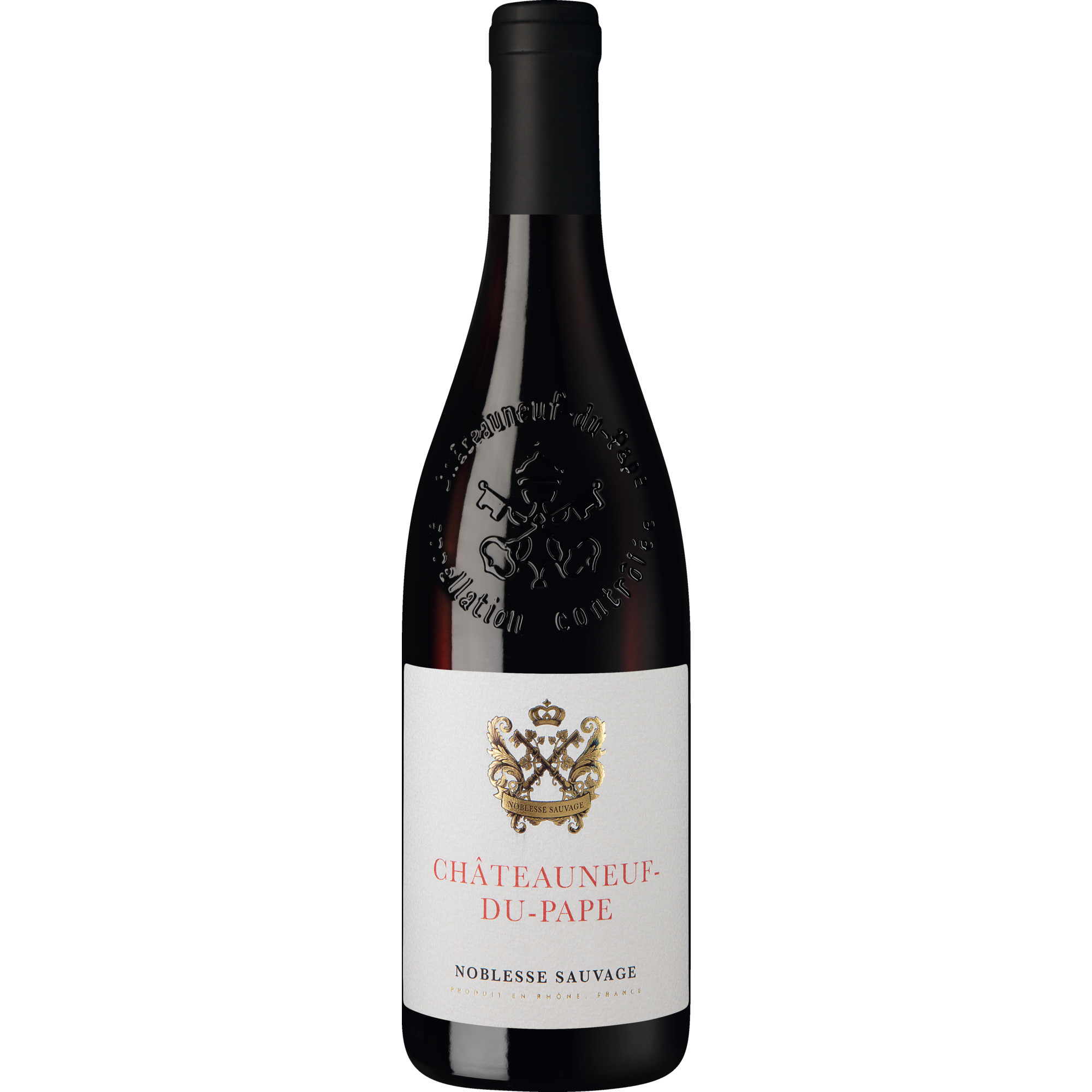 Noblesse Sauvage Châteauneuf-du-Pape, Châteauneuf-du-Pape AOP, Rhône, 2023, Rotwein SARL Vignobles Diffonty Négociant à Châteauneuf-du-Pape - France Hawesko DE