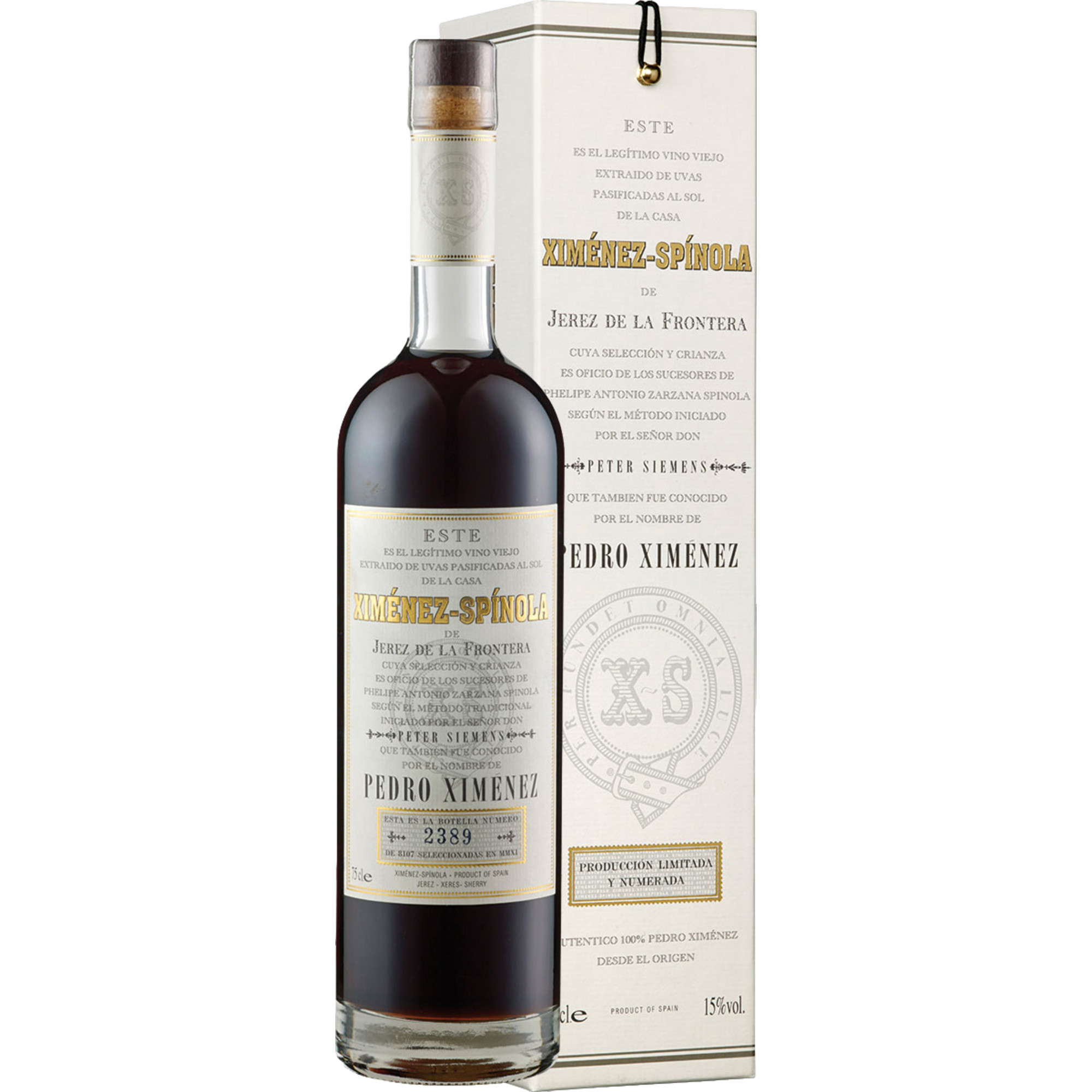 Image of Very Old Harvest Pedro Ximenez D.O., Jerez de la Frontera, 15%Vol, 0,75 L, Sherry/Jerez, Spirituosen