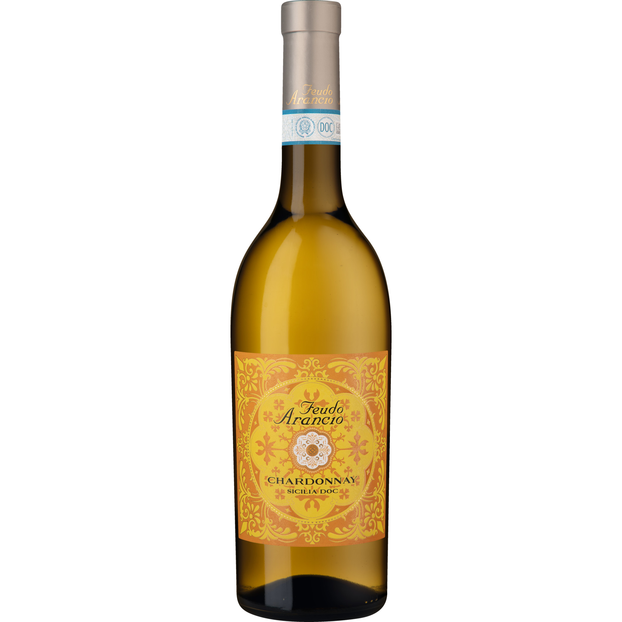 Feudo Arancio Chardonnay, Sicilia DOC, Sizilien, 2023, Weißwein Nosio S.p.a., Mezzocorona - Italia Hawesko DE