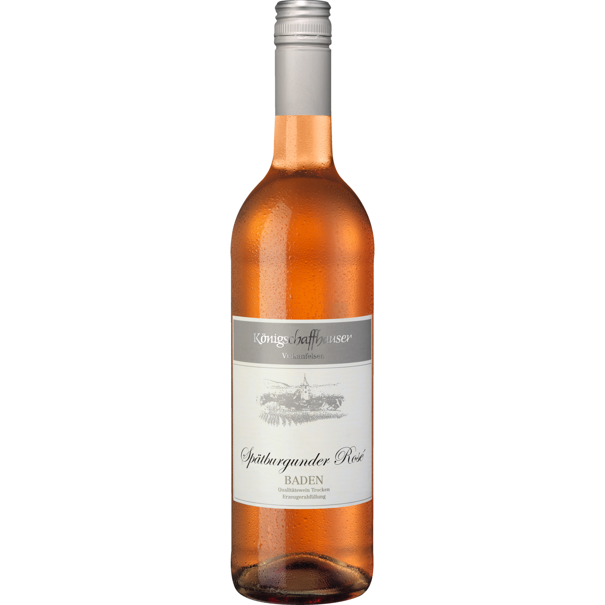 Königschaffhauser Vulkanfelsen Spätburgunder Rosé, Trocken, Baden, Baden, 2023, Roséwein