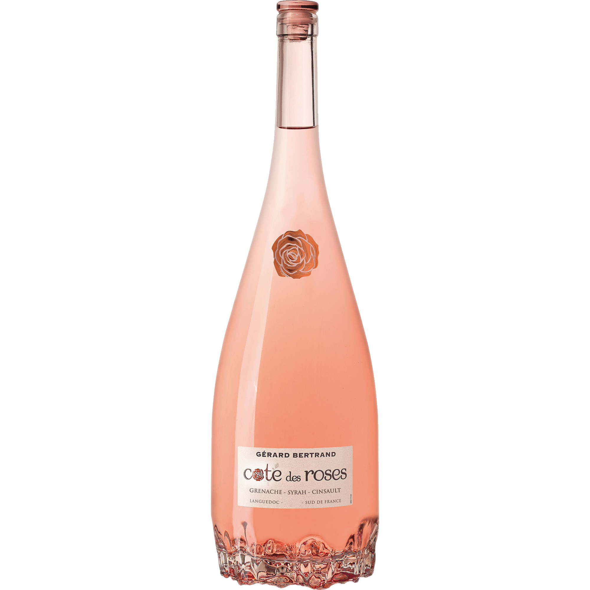 Côte des Roses Rosé, Languedoc AOP, Magnum, Languedoc-Roussillon, 2023, Roséwein - Roséwein