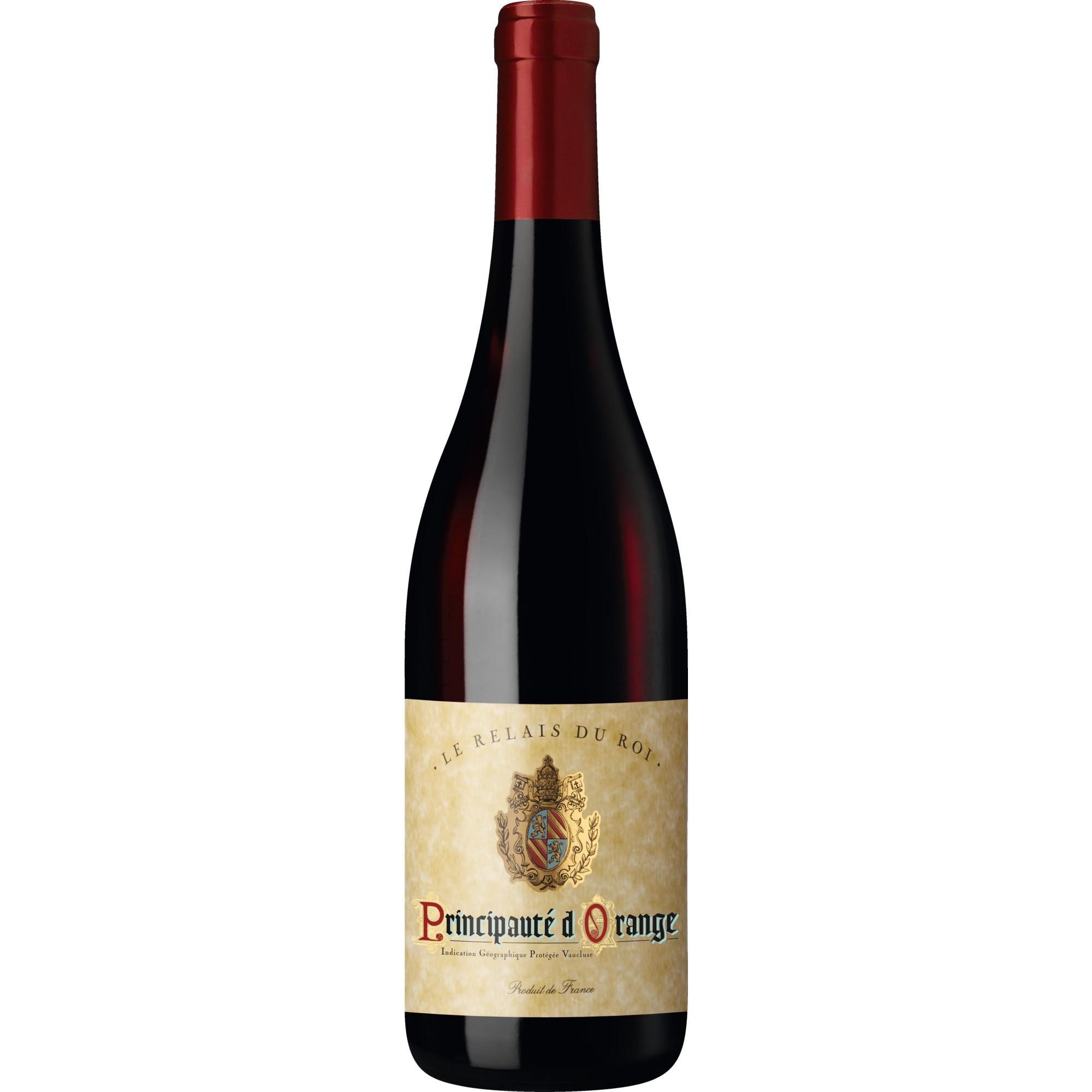 Relais du Roi Principauté d%27Orange, Principauté d%27Orange Vaucluse IGP, Rhône, 2023, Rotwein Mis en bouteille à F71570-084 pour Boutinot 71000, France Hawesko DE