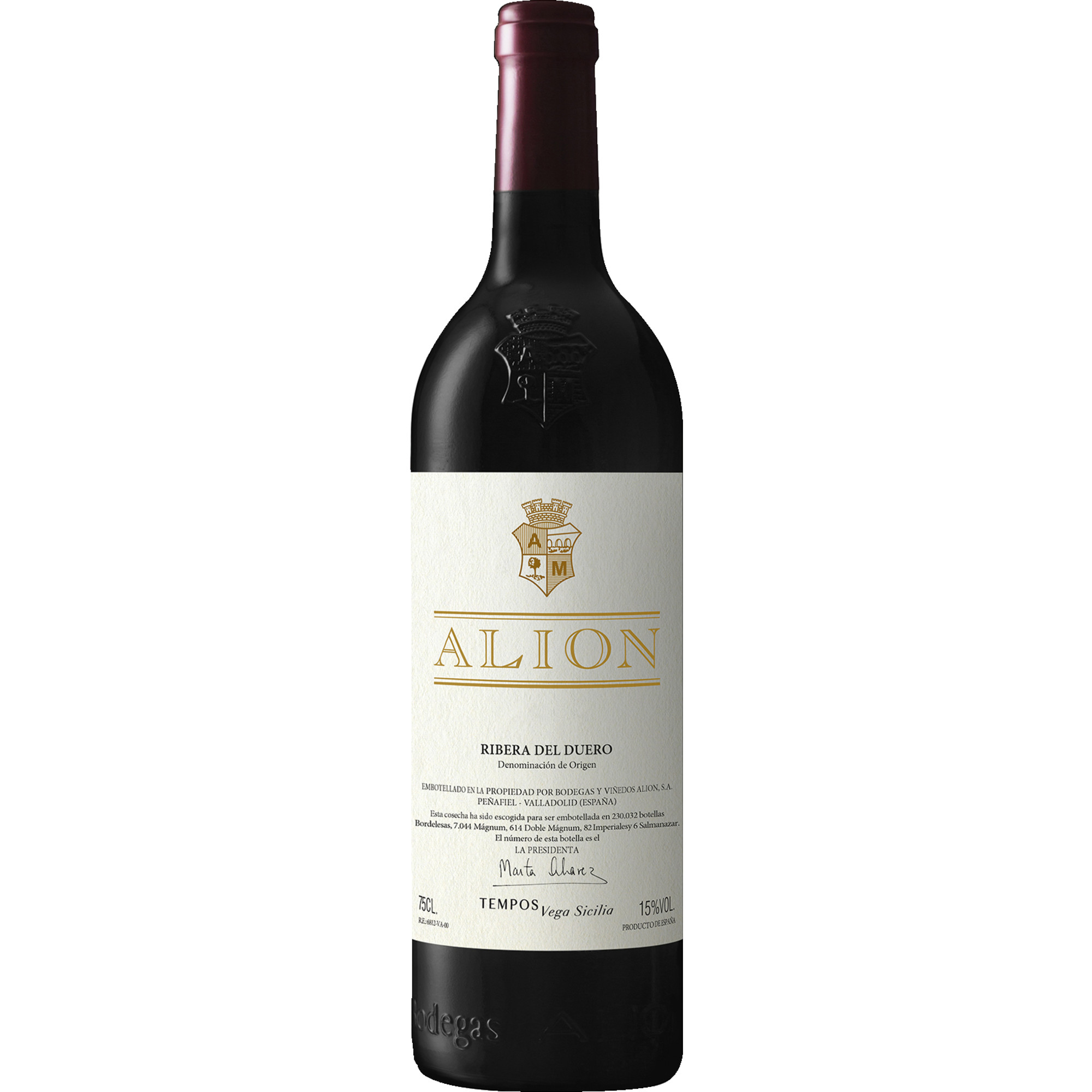 Alión, Ribera del Duero DO, 3,0 L in Holzkiste, Kastilien - León, 2019, Rotwein