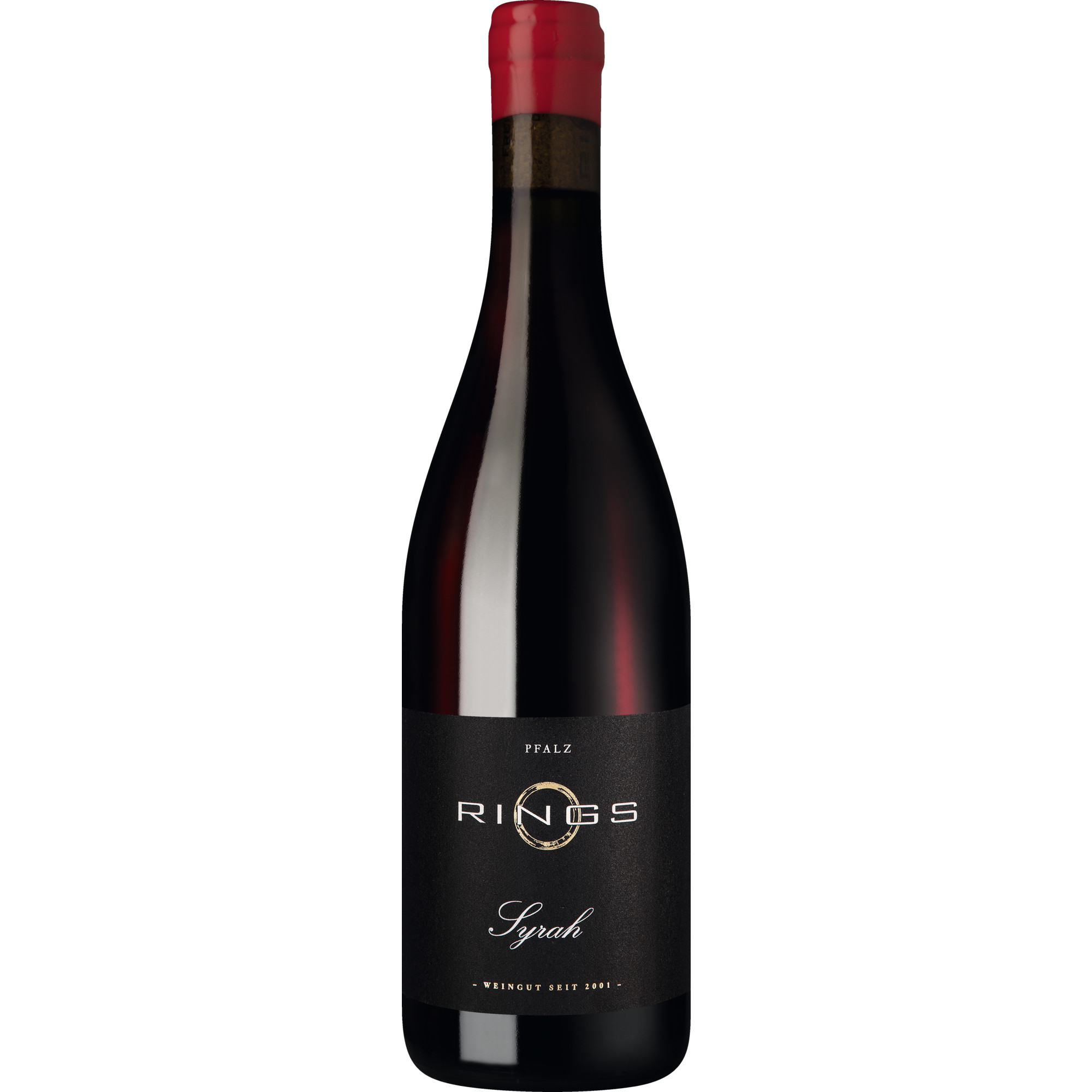 Rings Syrah, Qualitätswein, trocken, Pfalz, 2020, Rotwein