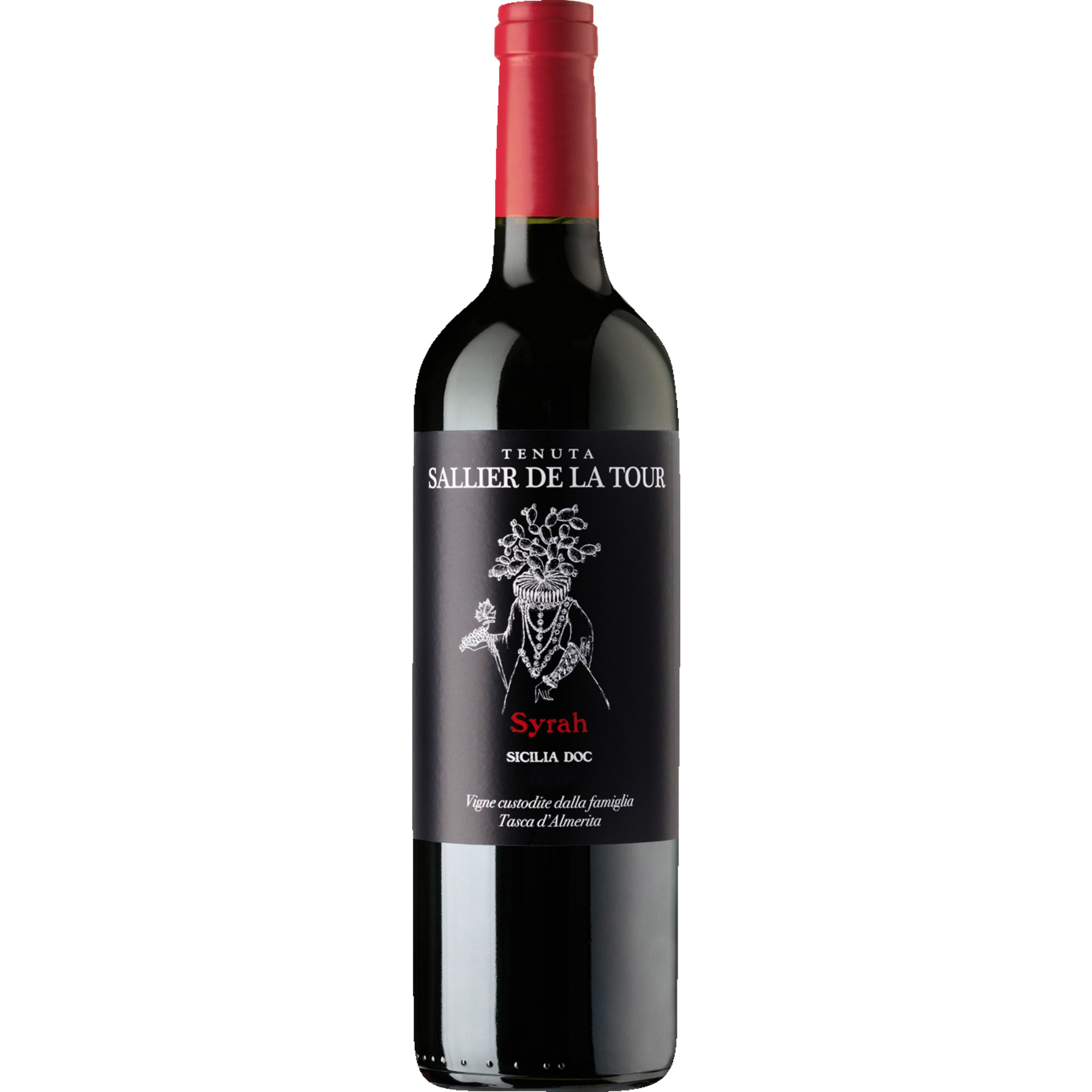 Sallier de La Tour Syrah, Sicilia DOC, Sizilien, 2022, Rotwein - Rotwein