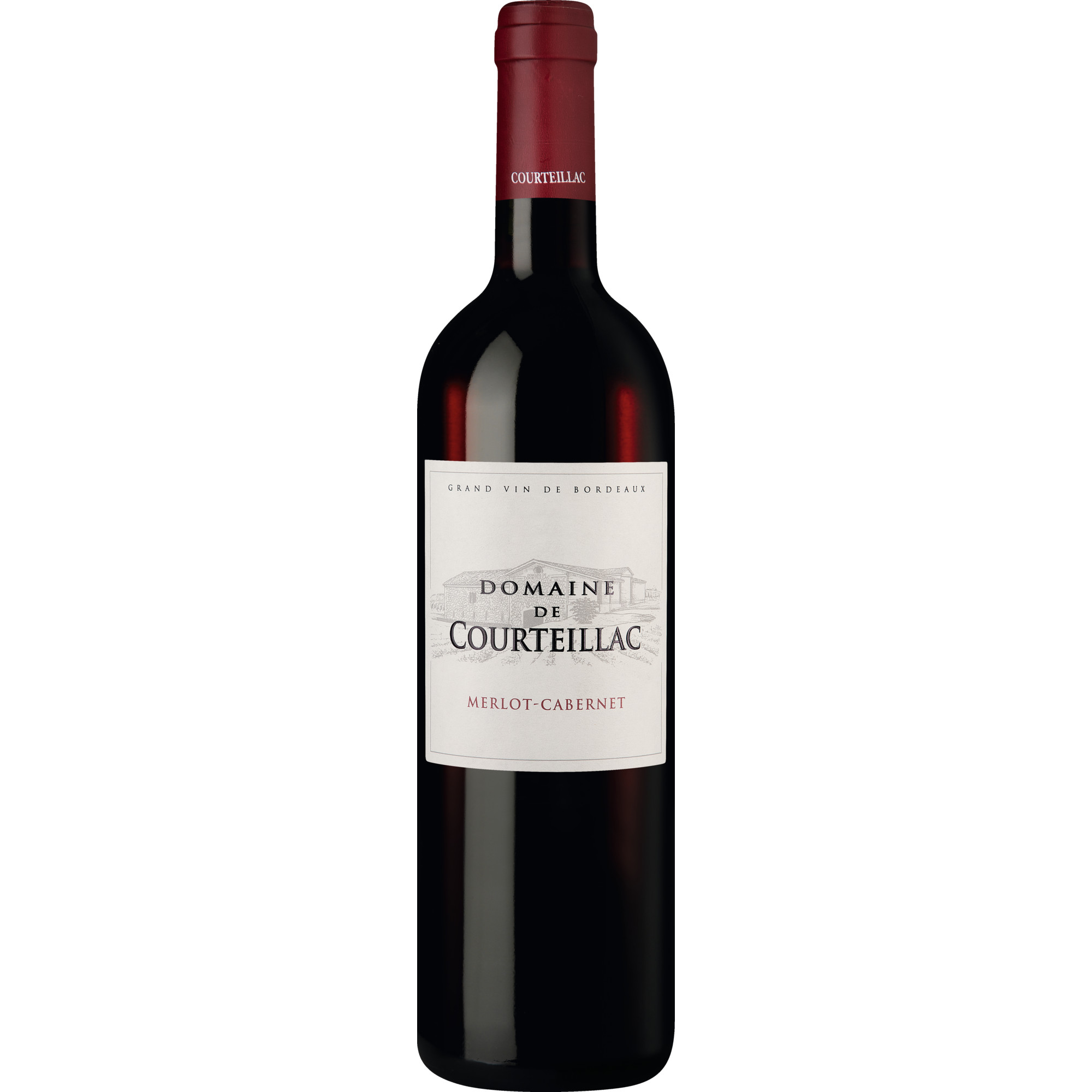 Domaine de Courteillac, Bordeaux Supérieur AOP, Bordeaux, 2023, Rotwein
