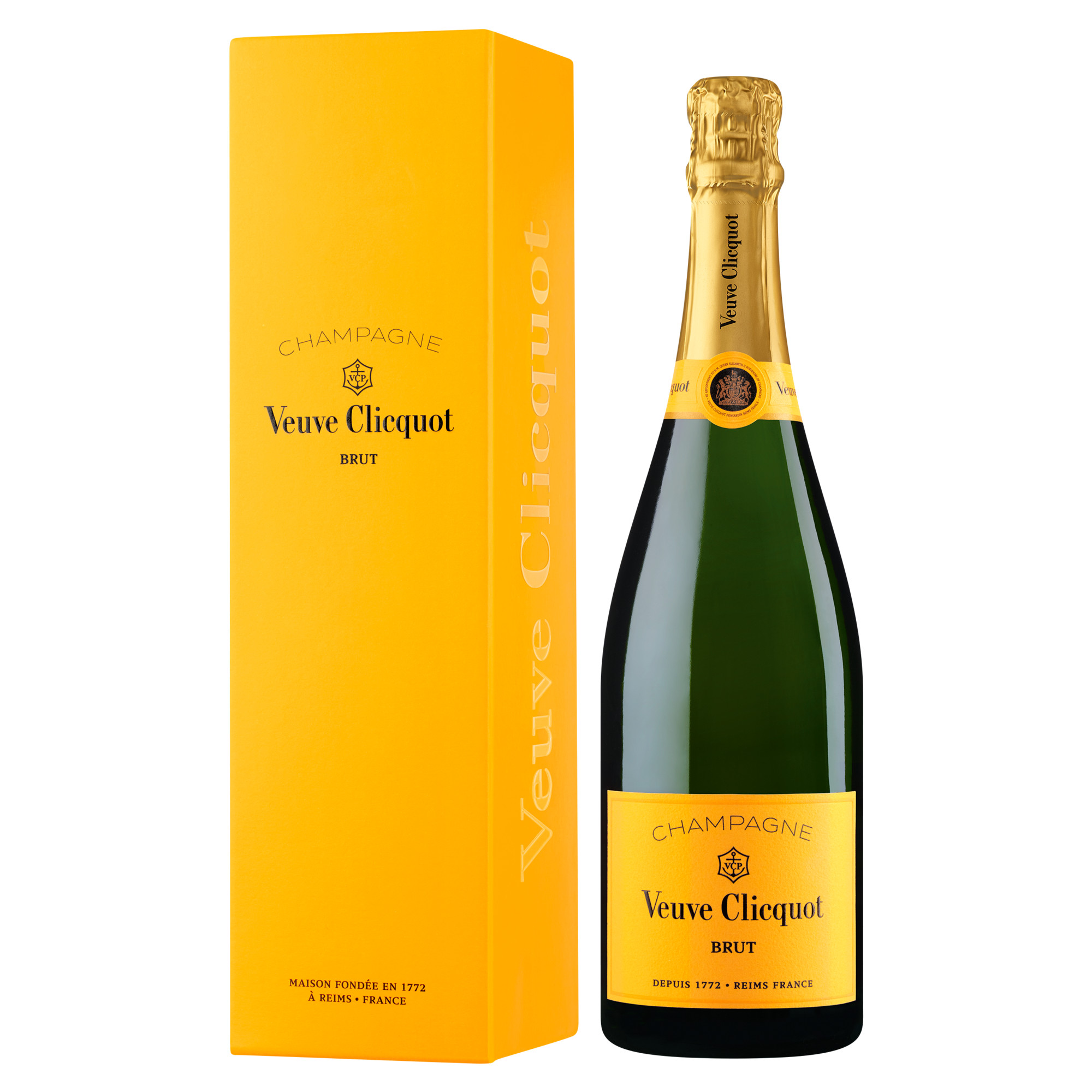 Champagne Veuve Clicquot Yellow Label, Brut, Champagne AC, Geschenkverpackung, Champagne, Schaumwein Veuve Clicquot Ponsardin, Reims, France Hawesko DE