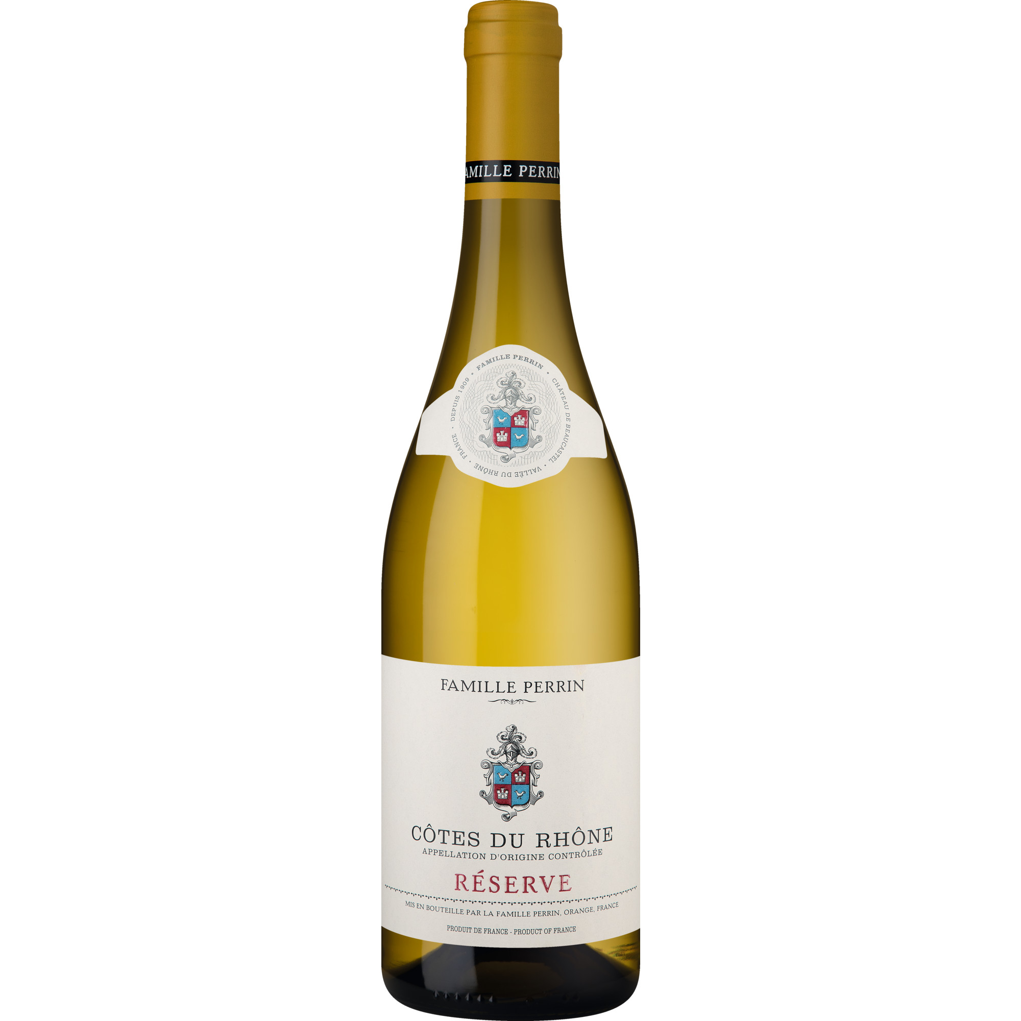 Famille Perrin Côtes du Rhône Réserve Blanc, Côtes du Rhône AOP, Rhône, 2023, Weißwein