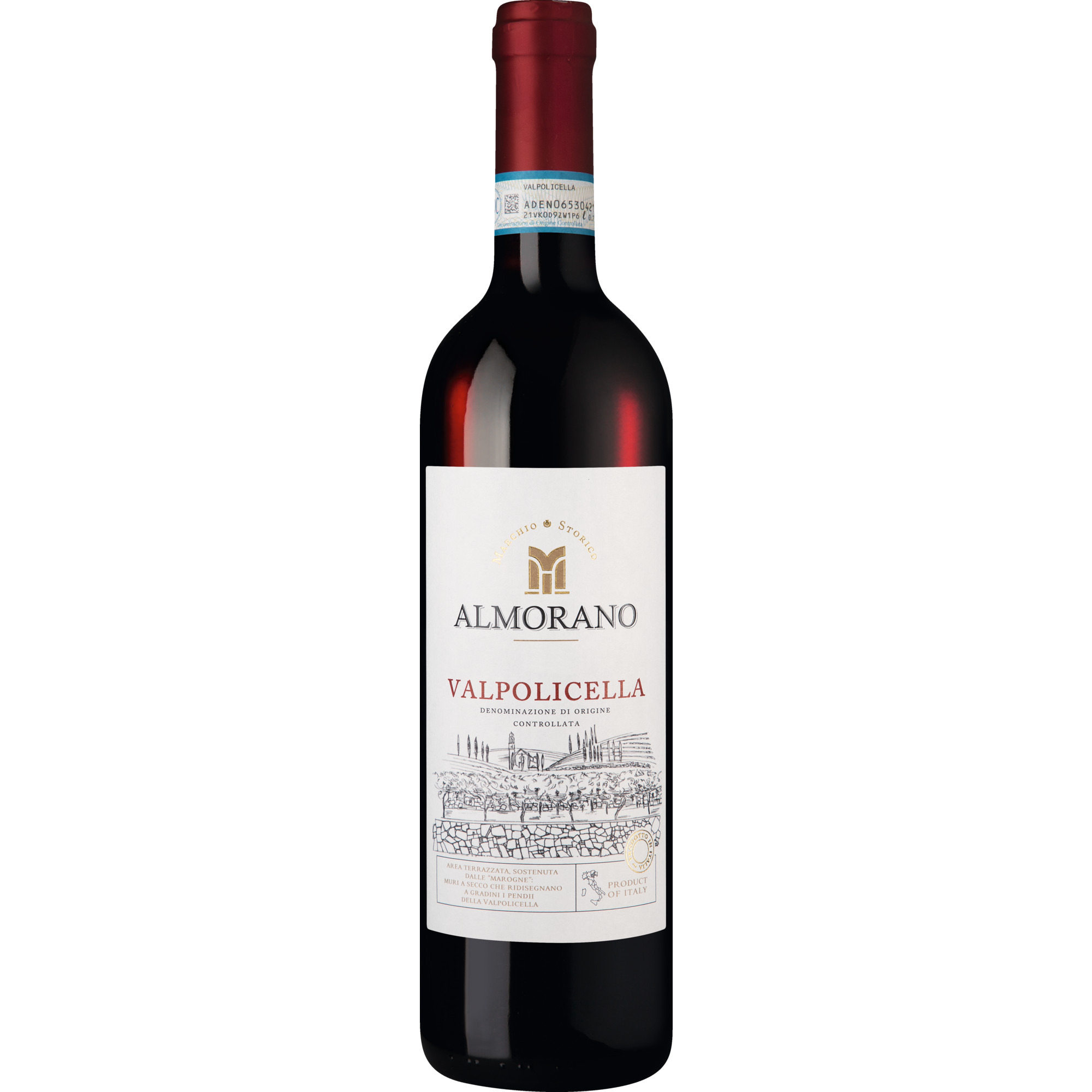 Almorano Valpolicella, Valpolicella DOC, Venetien, 2022, Rotwein