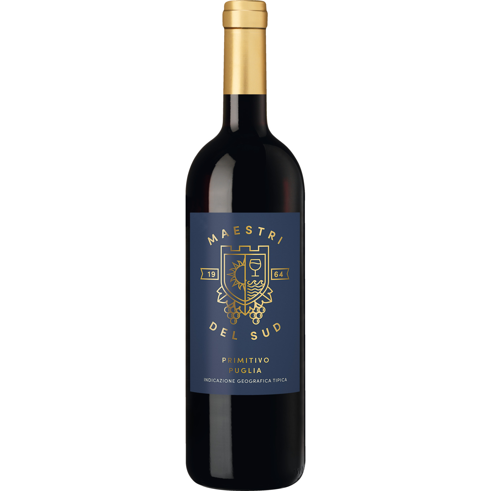 Maestri del Sud Primitivo, Puglia IGT, Apulien, 2023, Rotwein