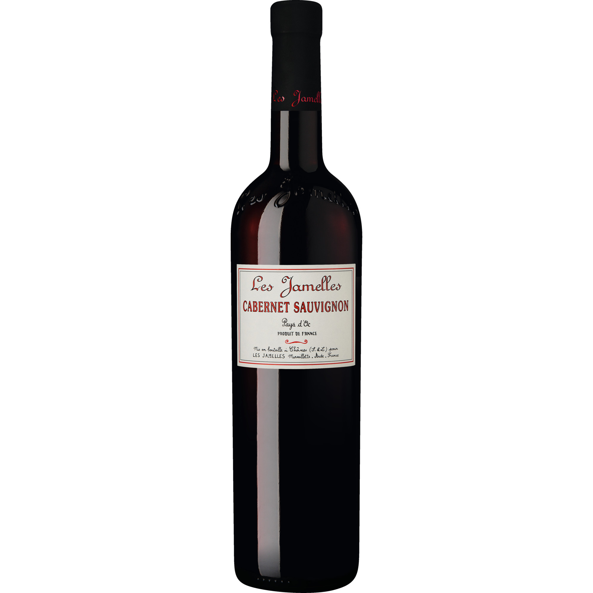 Les Jamelles Cabernet Sauvignon, Pays d'Oc IGP, Languedoc-Roussillon, 2022, Rotwein