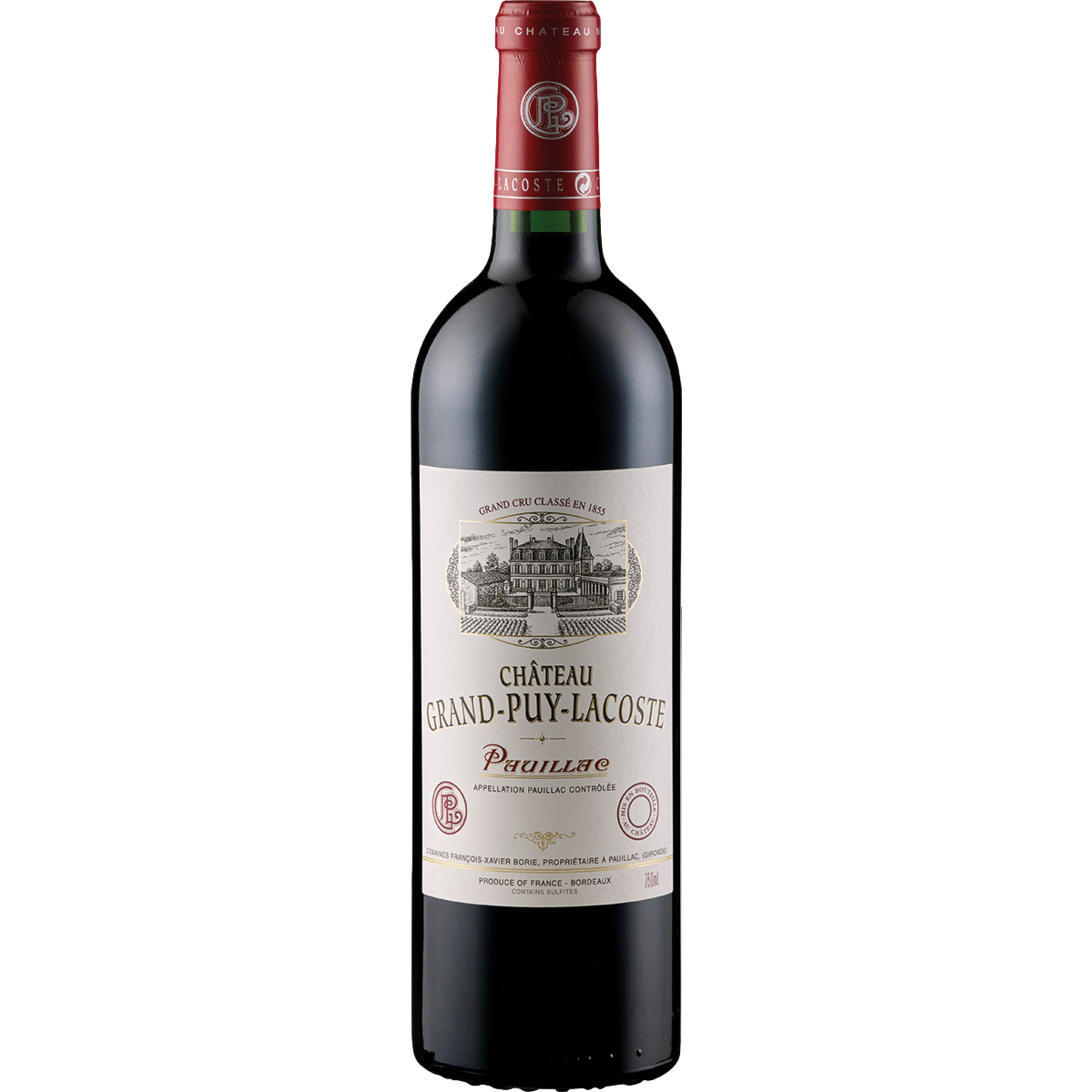 Château Grand-Puy-Lacoste, Pauillac AOC, 5ème Cru Classé, Bordeaux, 2013, Rotwein