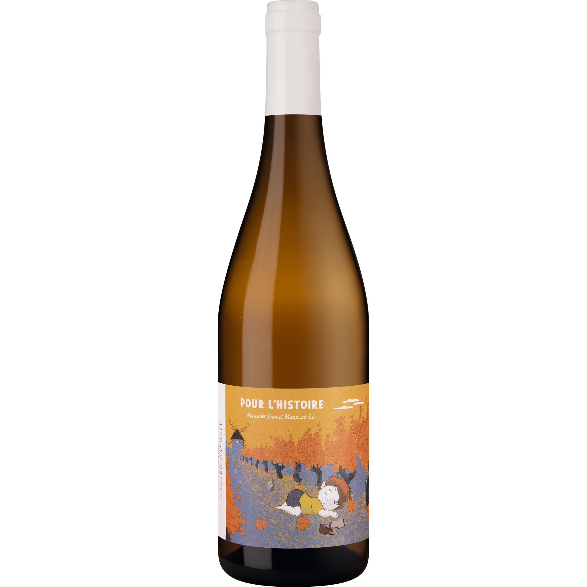 Pour l'Histoire, Muscadet Sèvre et Maine sur lie AOP, Loire, 2022, Weißwein