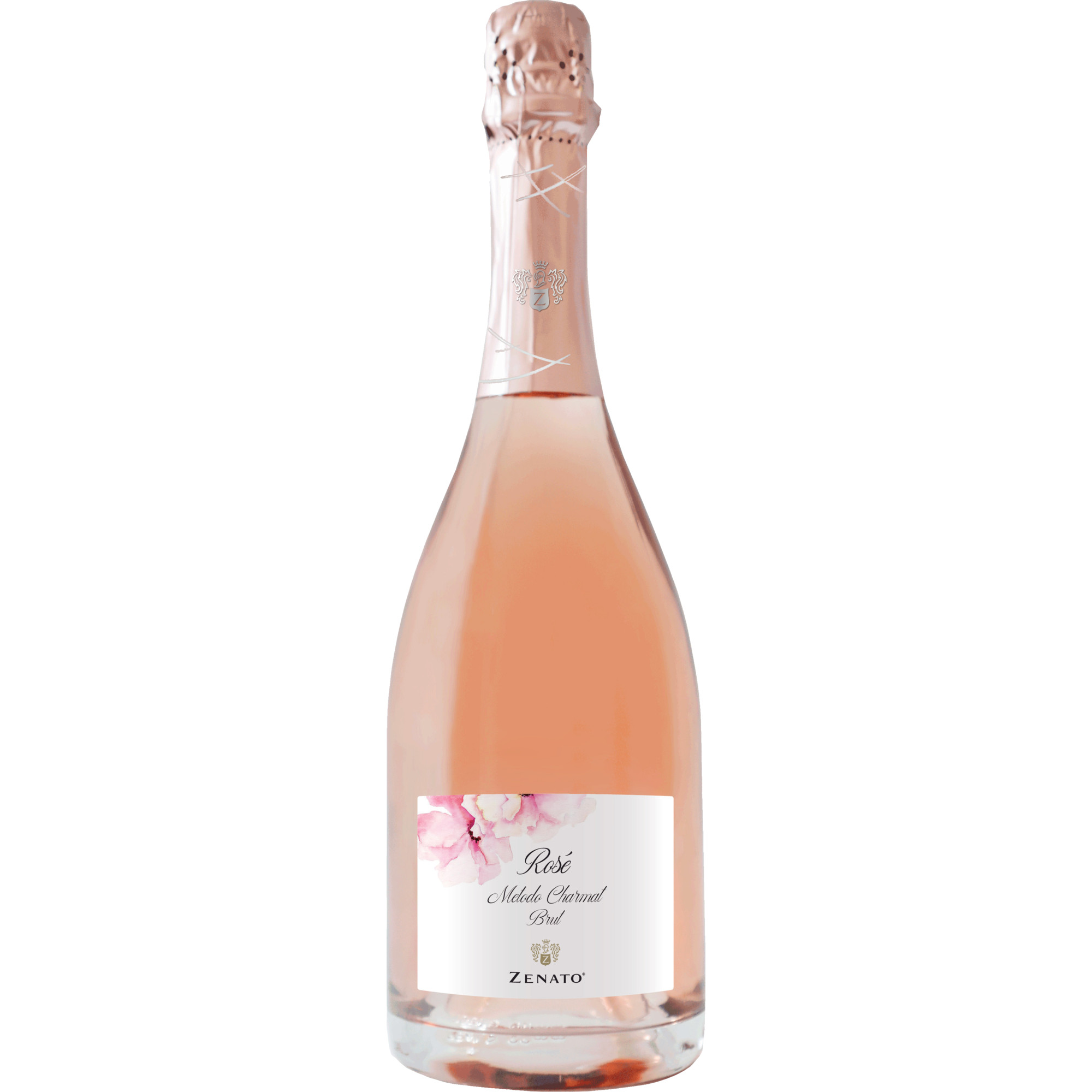 Image of Zenato Rosé Garda Spumante, Garda DOC, Metodo Charmat Brut, Venetien, 2021, Schaumwein