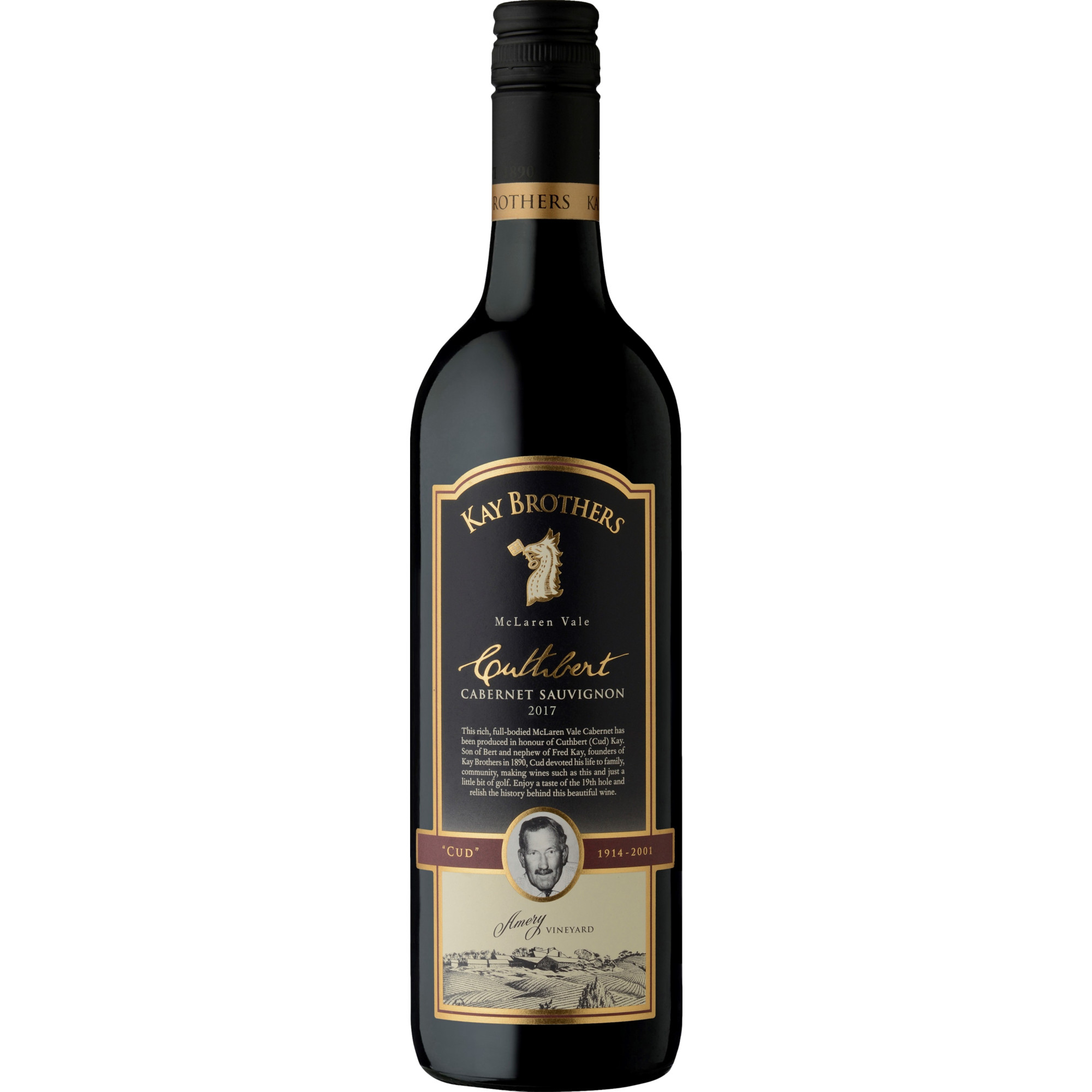 Cuthbert Cabernet Sauvignon, McLaren Vale, South Australia, 2017, Rotwein