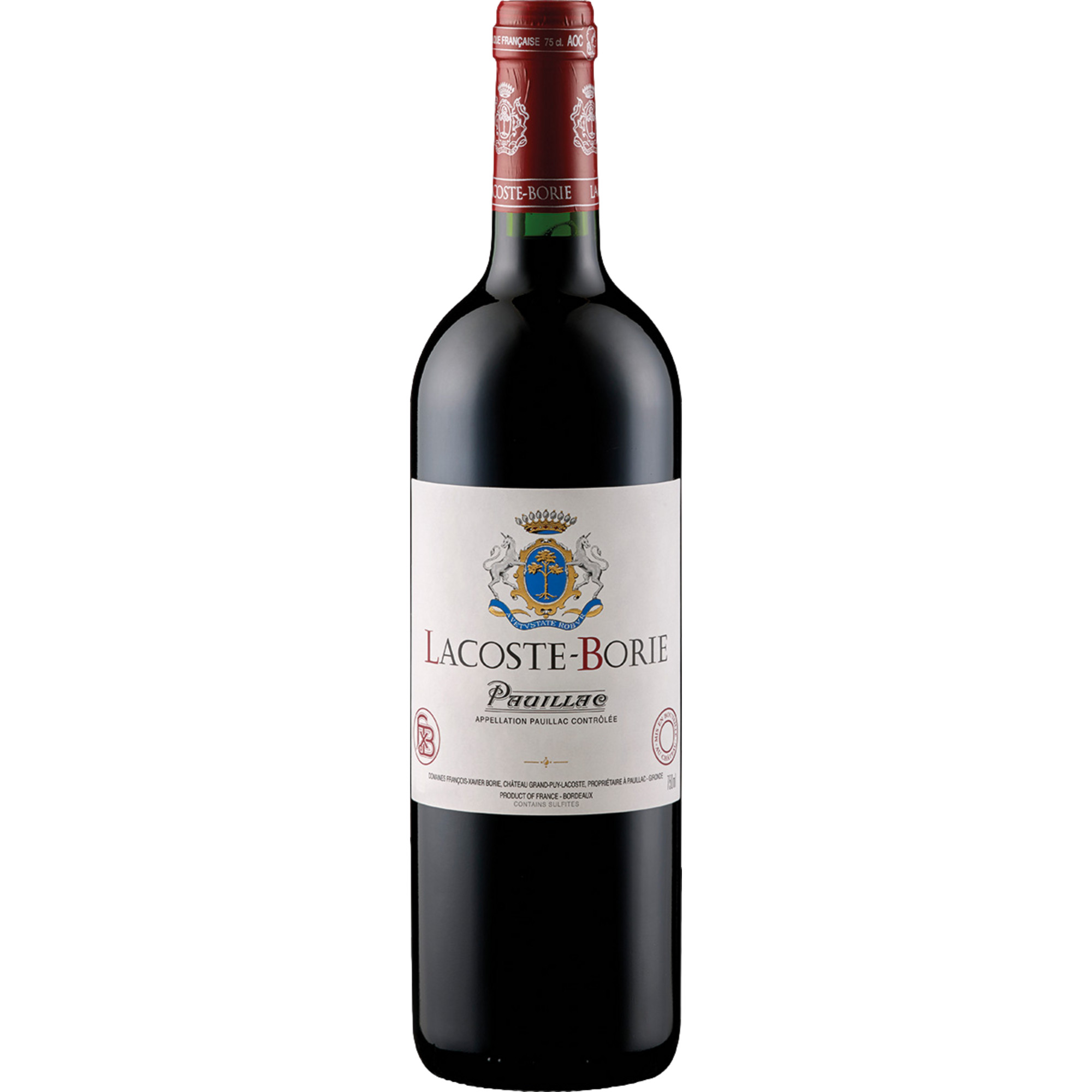 Lacoste-Borie, Pauillac AOC, Bordeaux, 2016, Rotwein