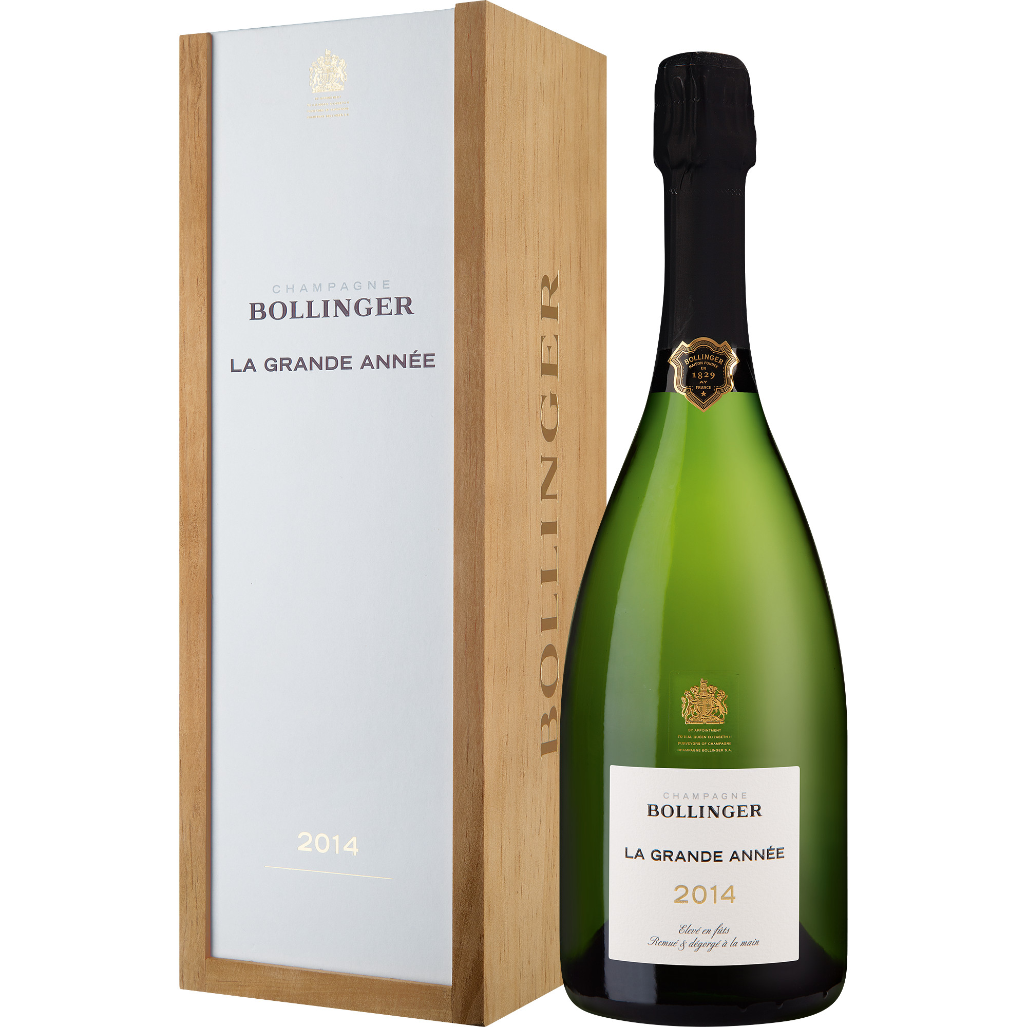 Image of Champagne Bollinger La Grande Année, Brut, Champagne AC, in Einzelholzkiste, Champagne, 2015, Schaumwein