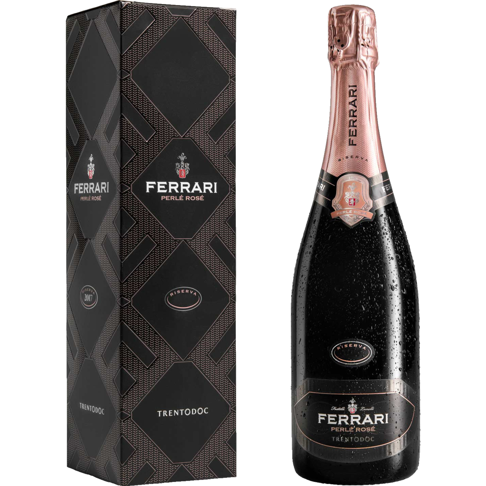 Ferrari Perlé Rosé Riserva Trentodoc 2016