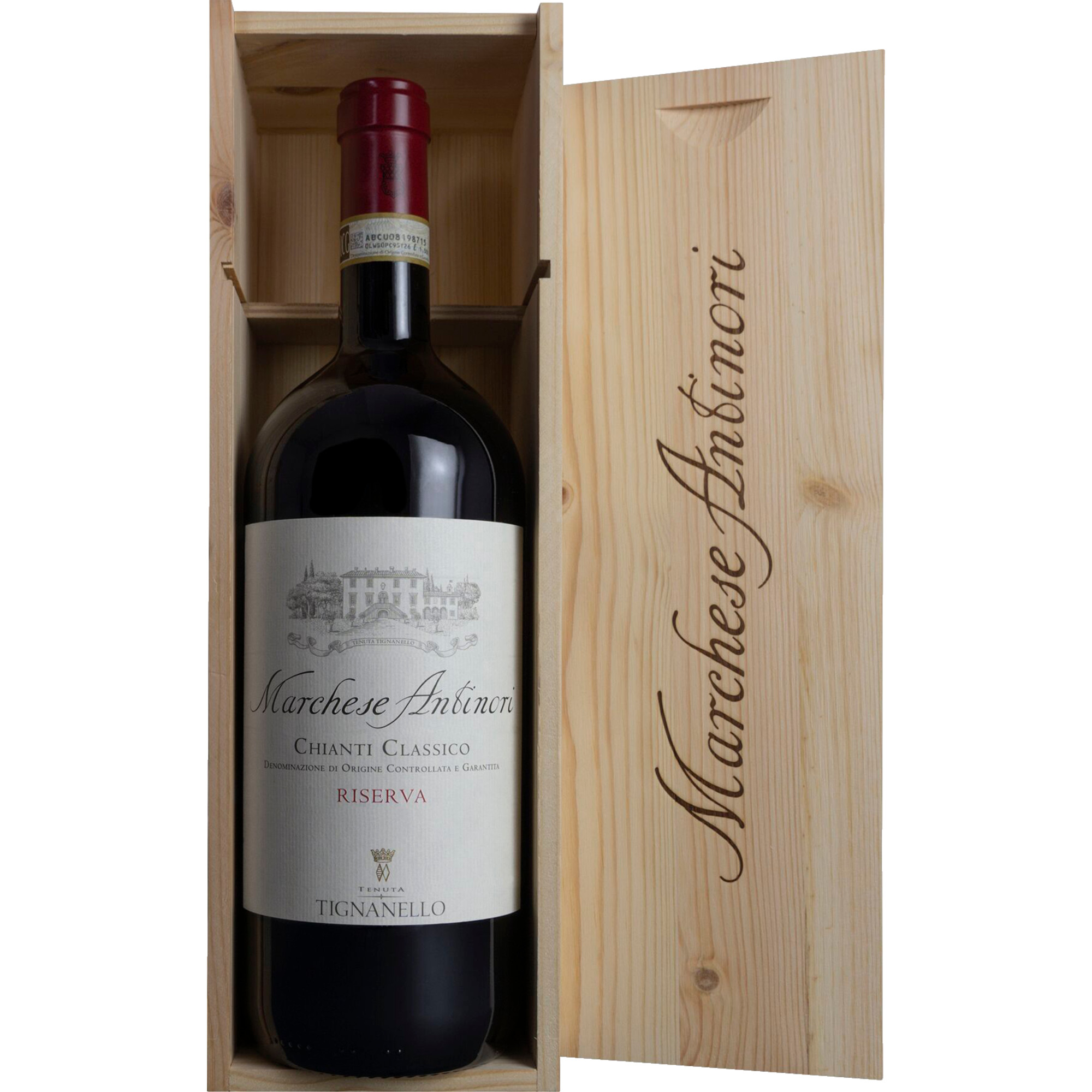 Image of Marchese Antinori Chianti Classico Riserva, Chianti Classico DOCG Riserva, Magnum, Toskana, 2021, Rotwein