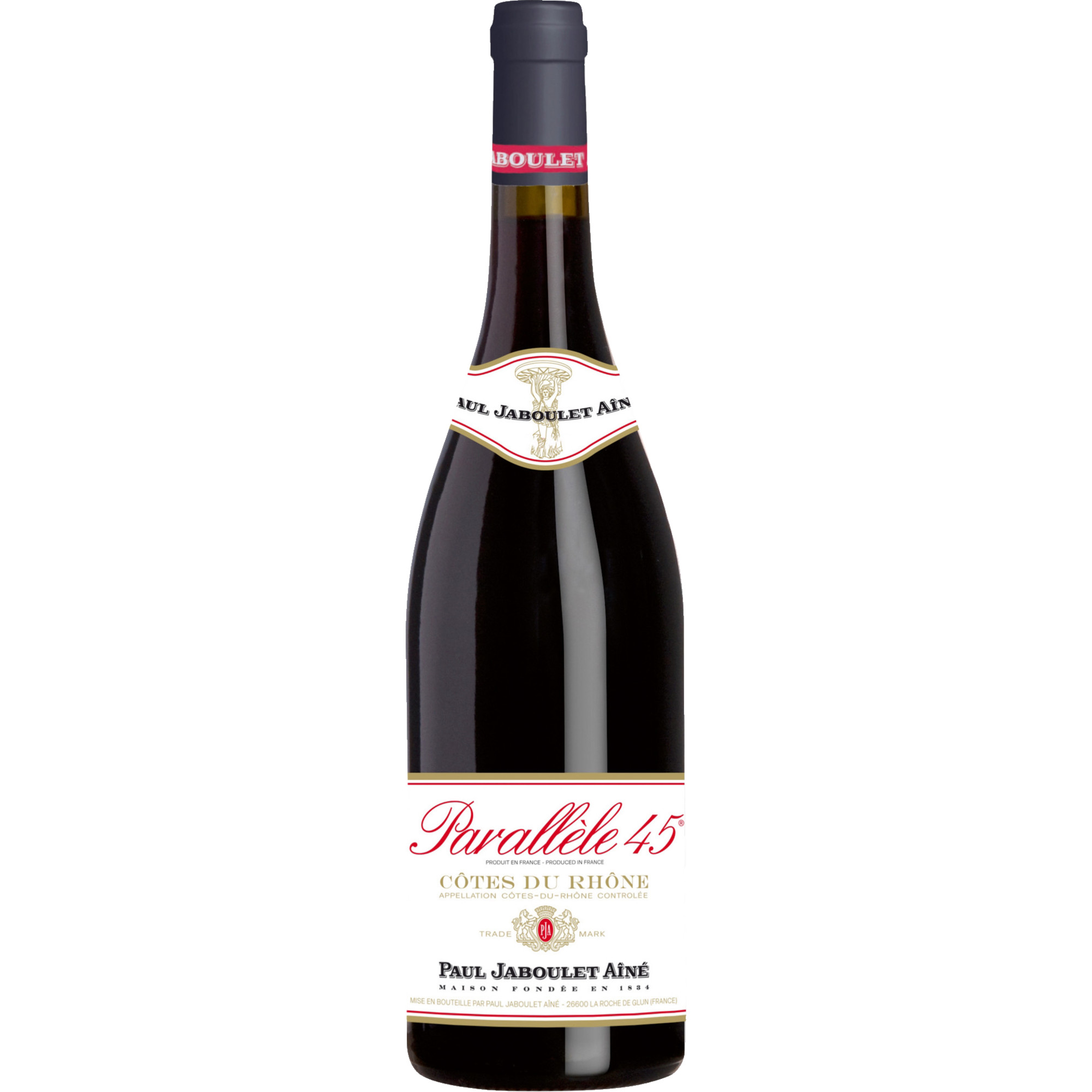 Parallèle 45, Côtes du Rhône AC, Rhône, Rhône, 2022, Rotwein