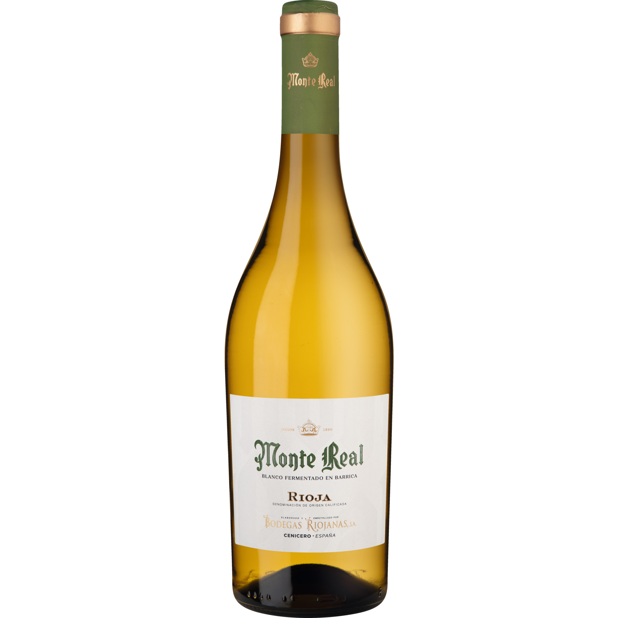 Monte Real Rioja Fermentado en Barrica Blanco, Rioja DOCa, Rioja, 2022, Weißwein