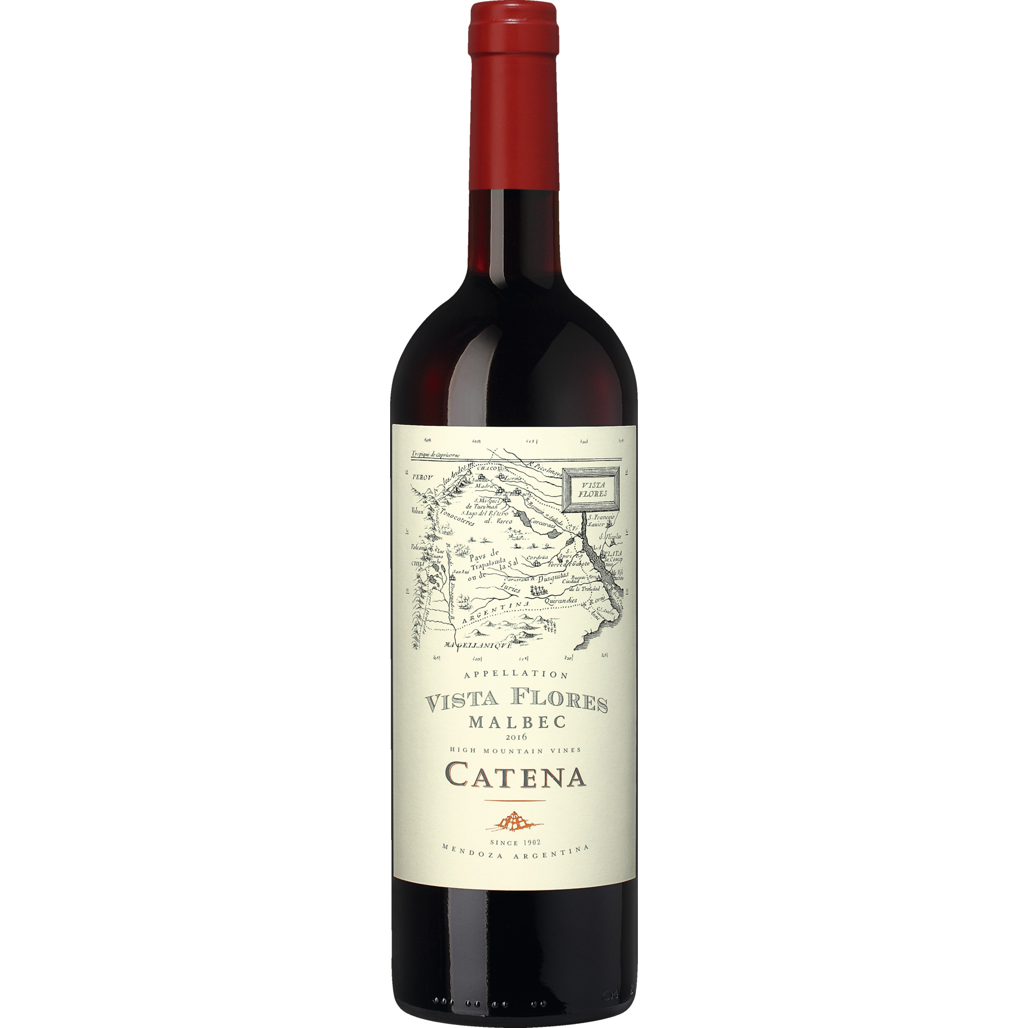 Catena Vista Flores Malbec, Mendoza, Mendoza, 2022, Rotwein