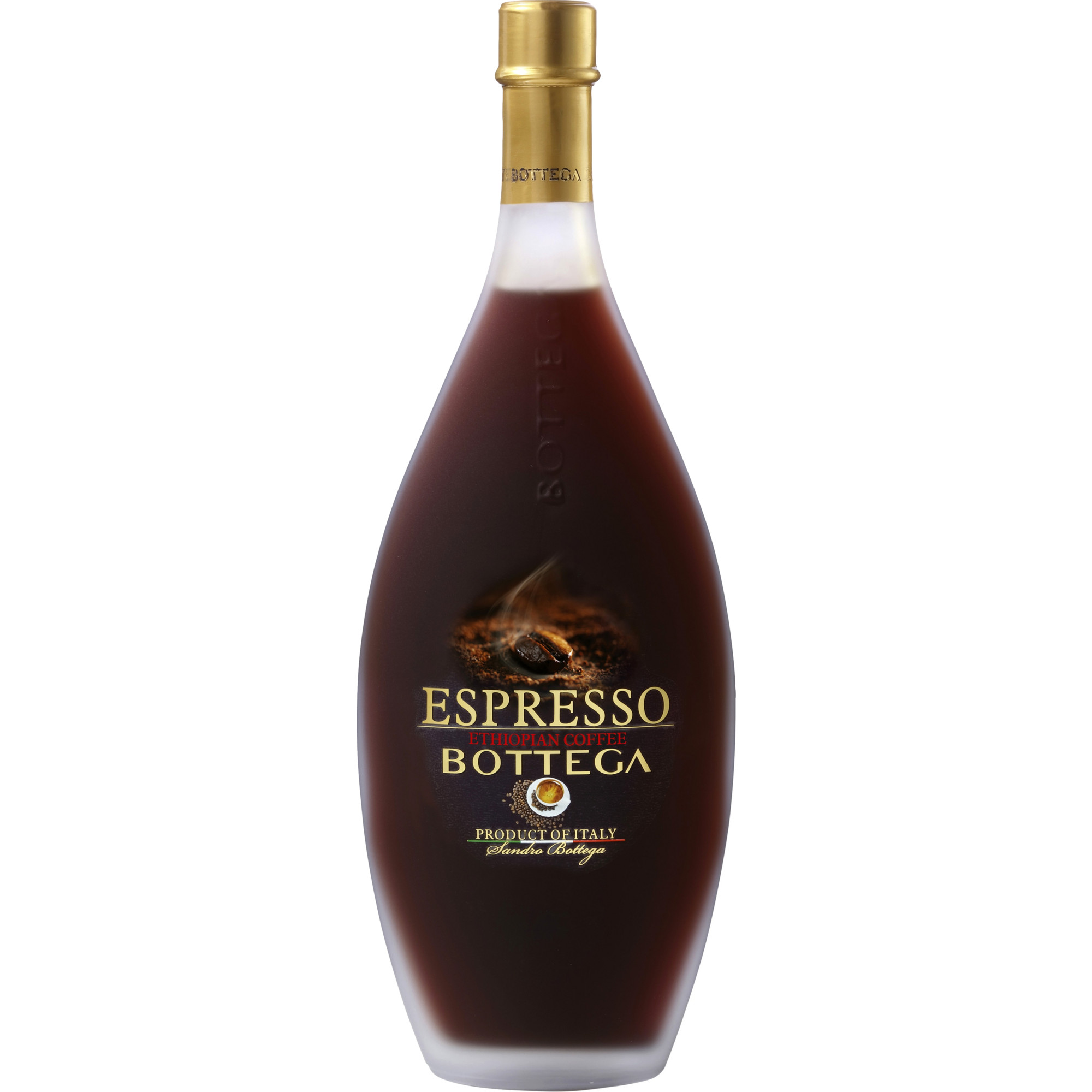 Bottega Ethiopian Coffee Espresso Liquore, 0,5 L, 20% Vol., Spirituosen