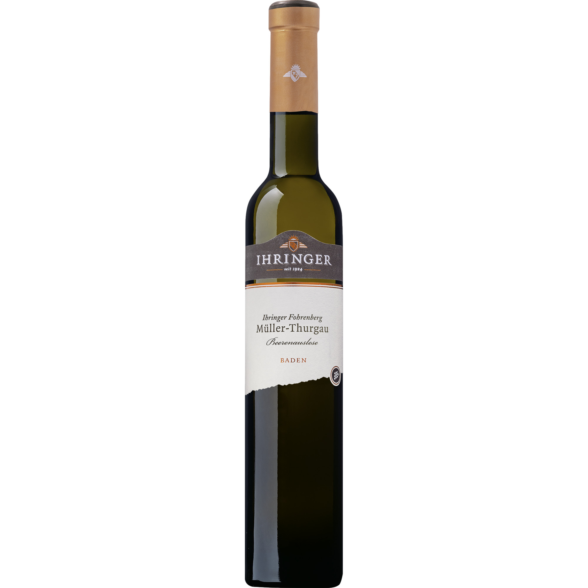 Fohrenberg Müller-Thurgau Beerenauslese, 0,375 L, Edelsüß, Baden, Baden, 2018, Weißwein