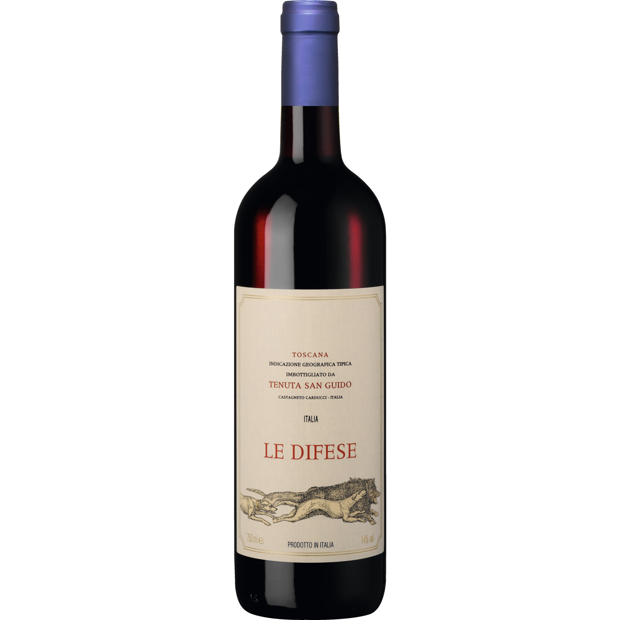 Le Difese, Toscana IGT, Toskana, 2022, Rotwein