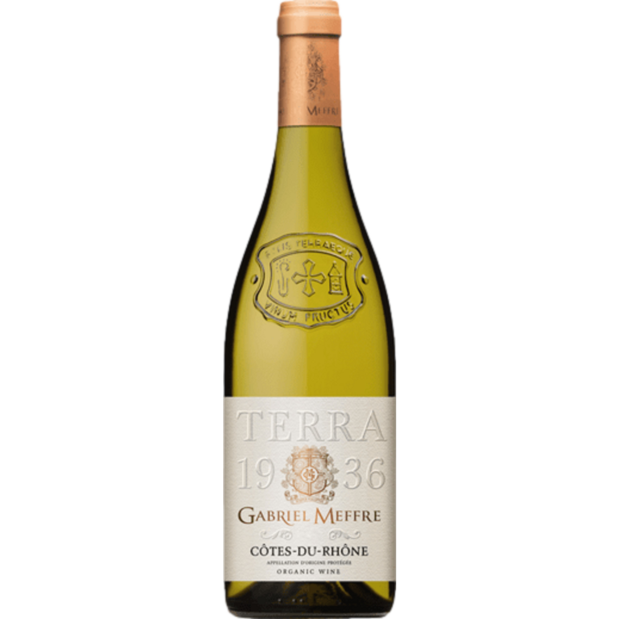 Gabriel Meffre Côtes du Rhône Blanc Bio, Côtes du Rhône AOP, Rhône, 2021, Weißwein