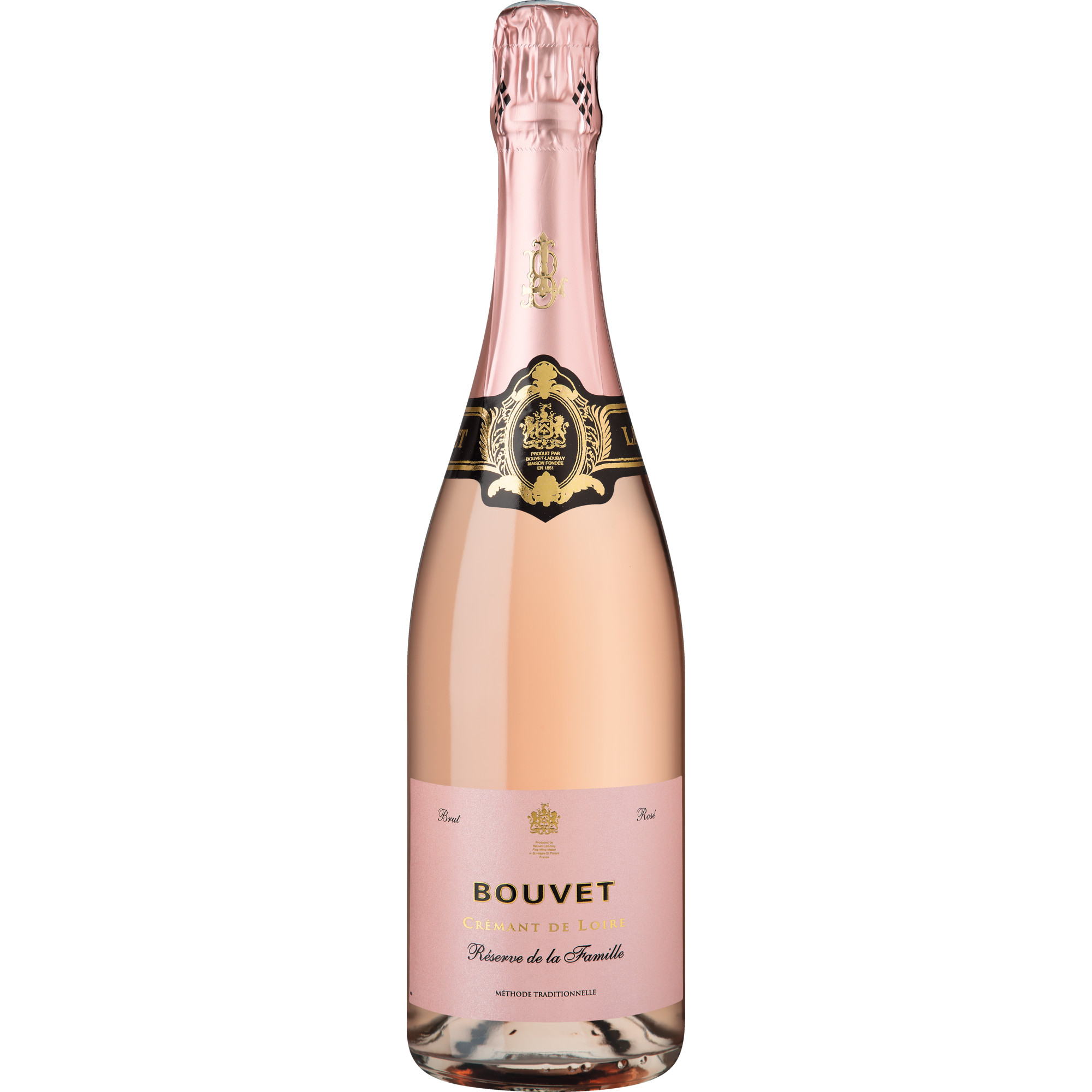 Réserve de la Famille Rosé Gold Edition, Brut, Crémant de Loire AOP, Loire, Schaumwein