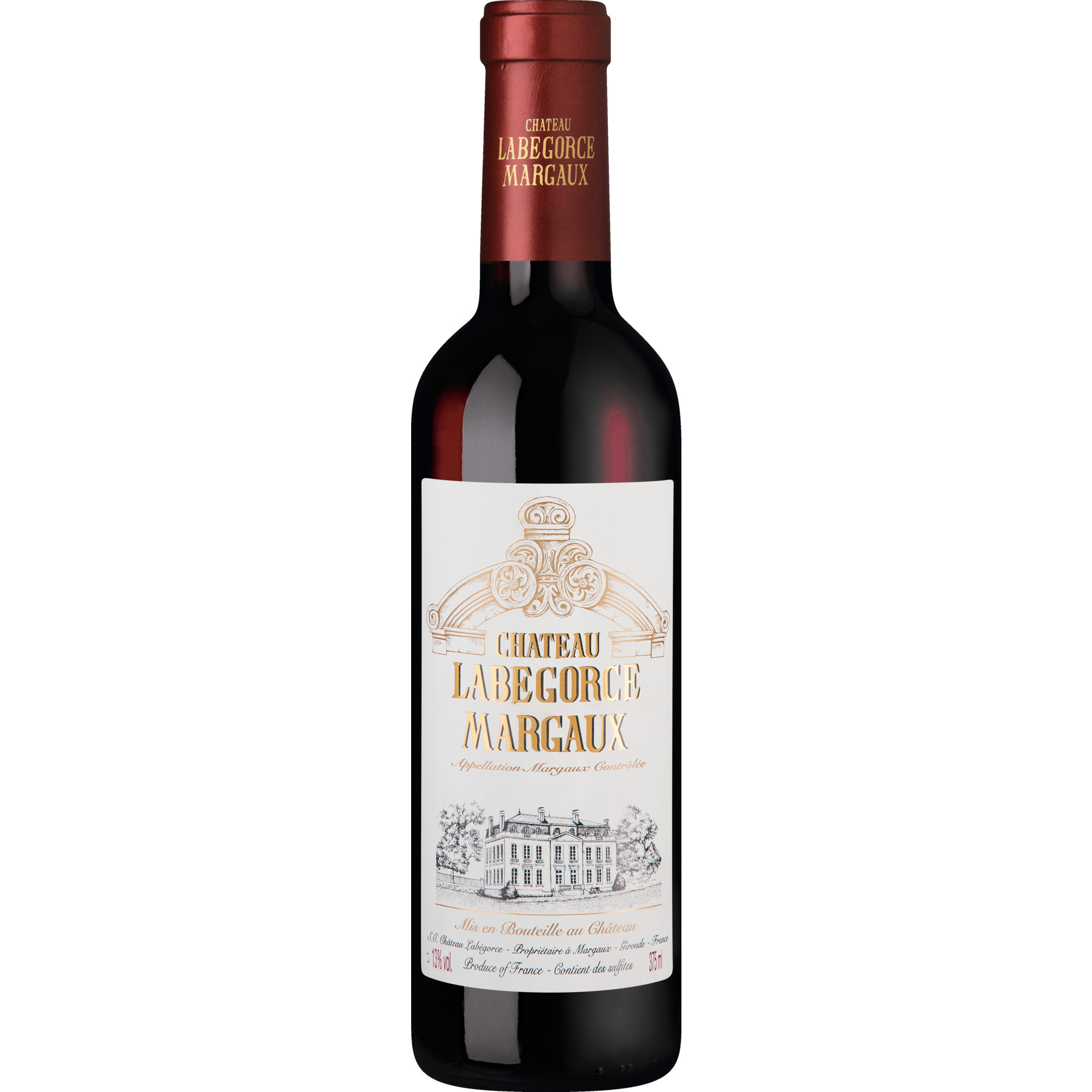 Château Labégorce, Margaux AOP, 0,375 L, Bordeaux, 2007, Rotwein