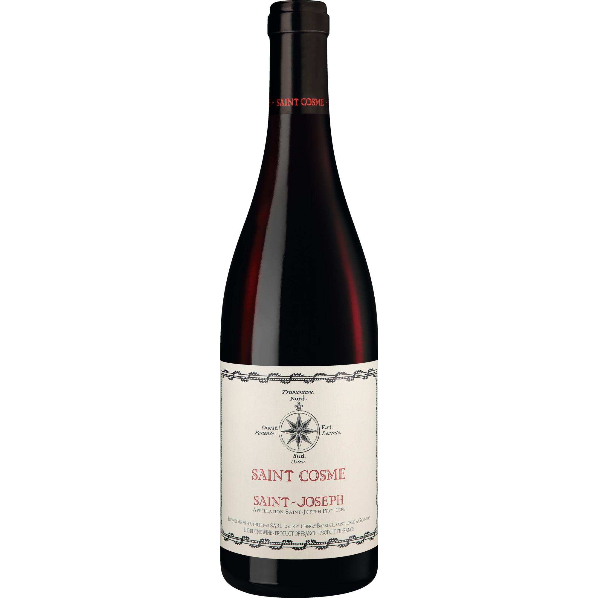Saint Cosme Saint-Joseph, Saint-Joseph AOP, Rhône, 2022, Rotwein