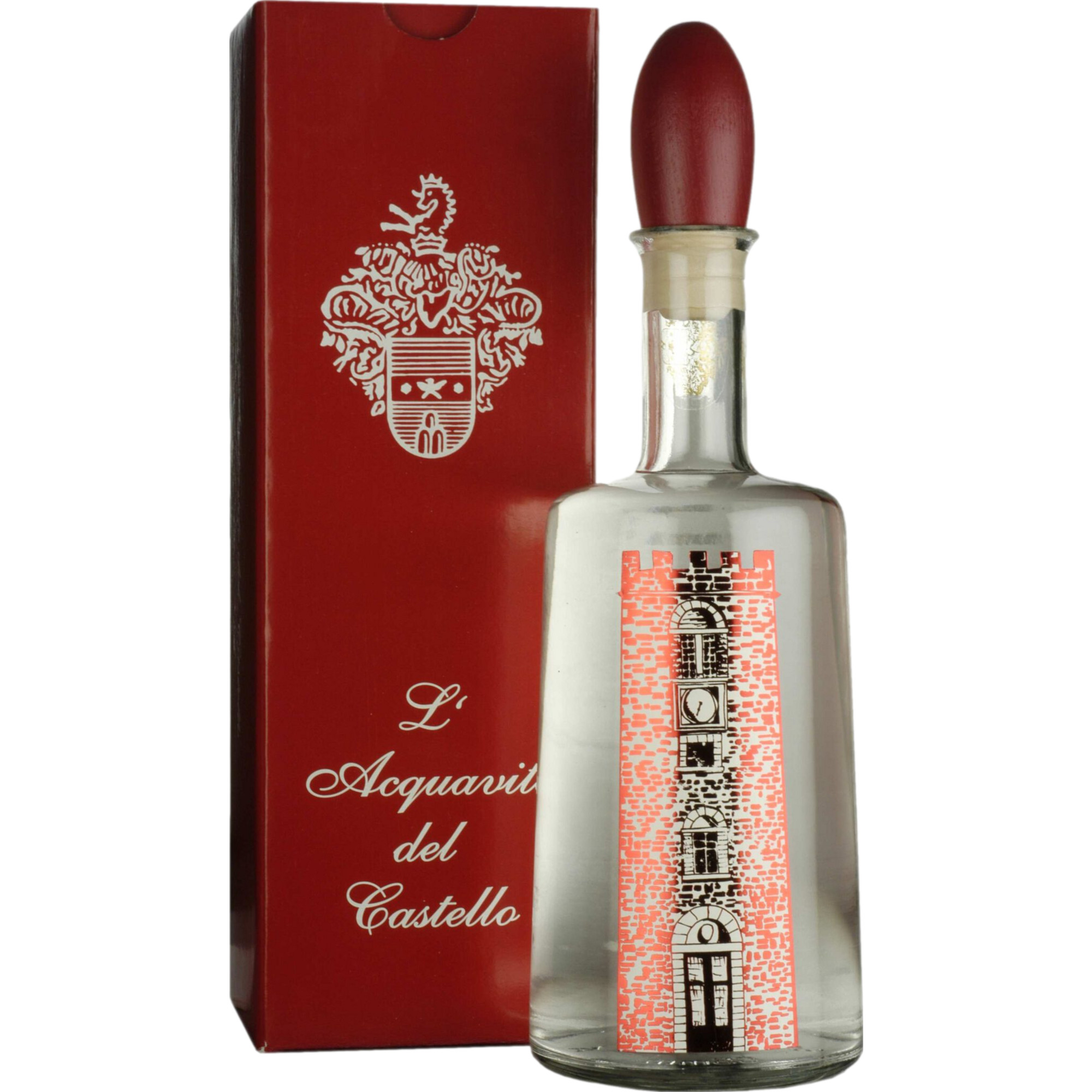L'Acquavite del Castello Grappa, 0,5 l, 42% Vol., Toskana, Spirituosen
