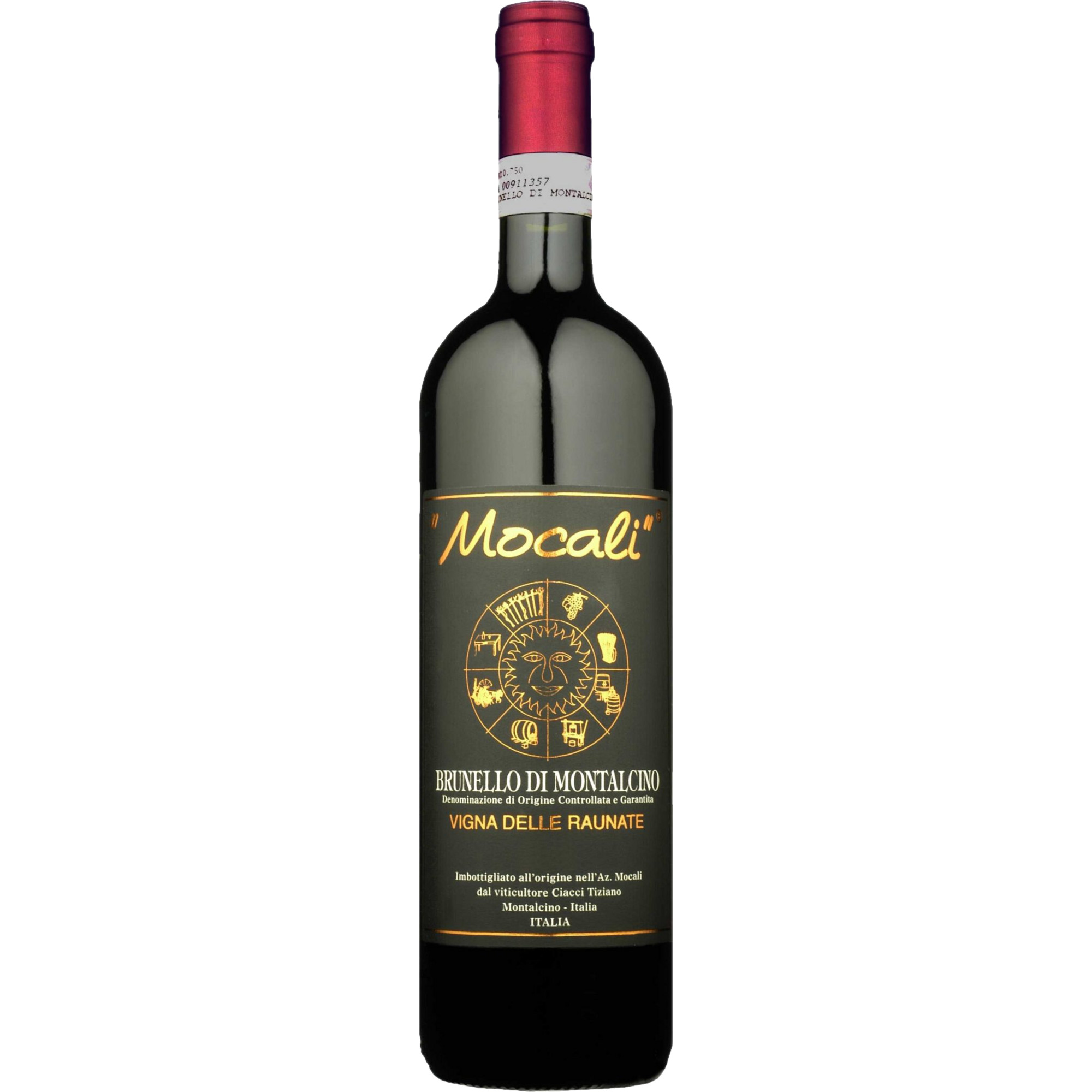 Mocali Vigna delle Raunate Brunello di Montalcino, Brunello di Montalcino DOCG, Toskana, 2018, Rotwein