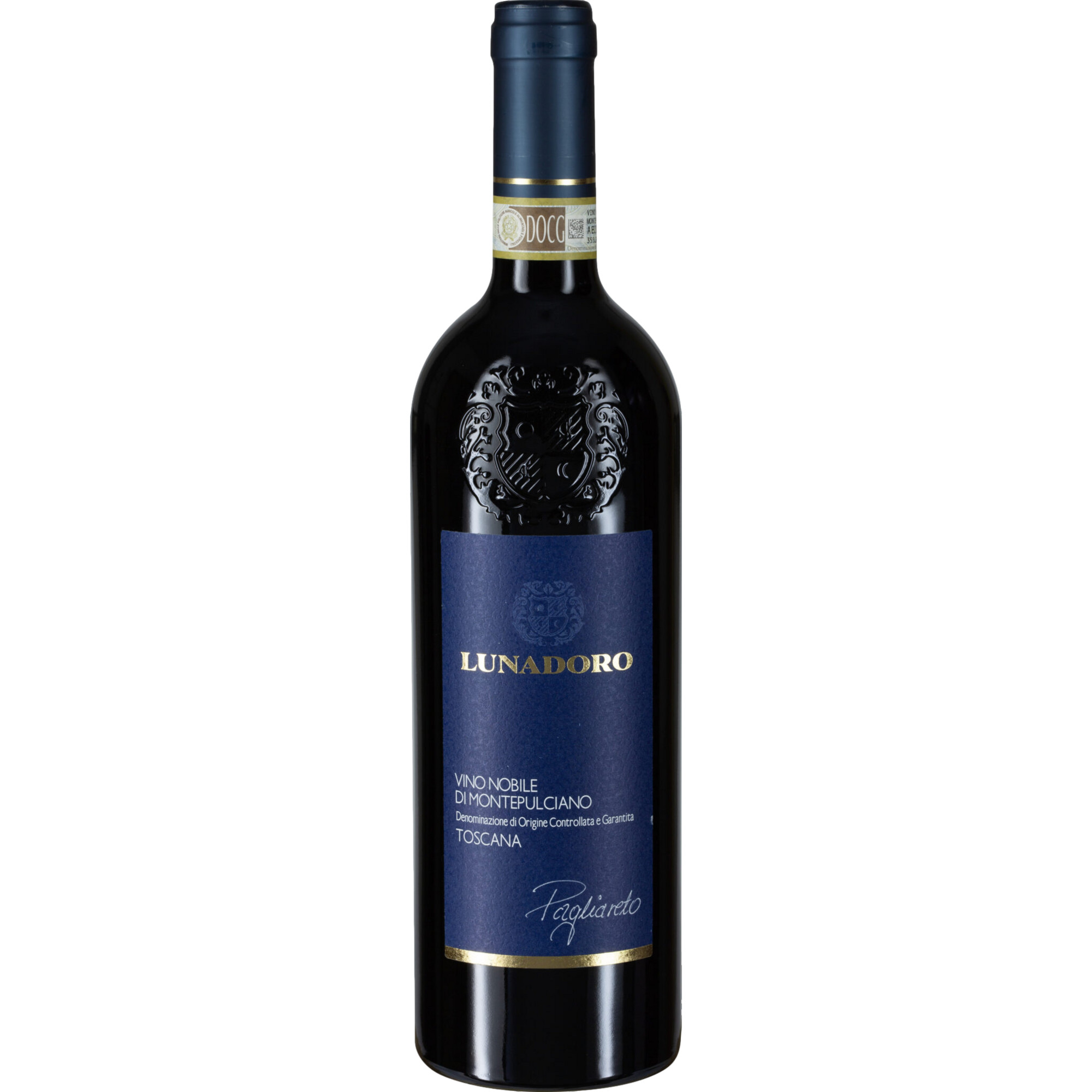 Lunadoro Pagliareto Vino Nobile, Vino Nobile di Montepulciano DOCG, Toskana, 2018, Rotwein