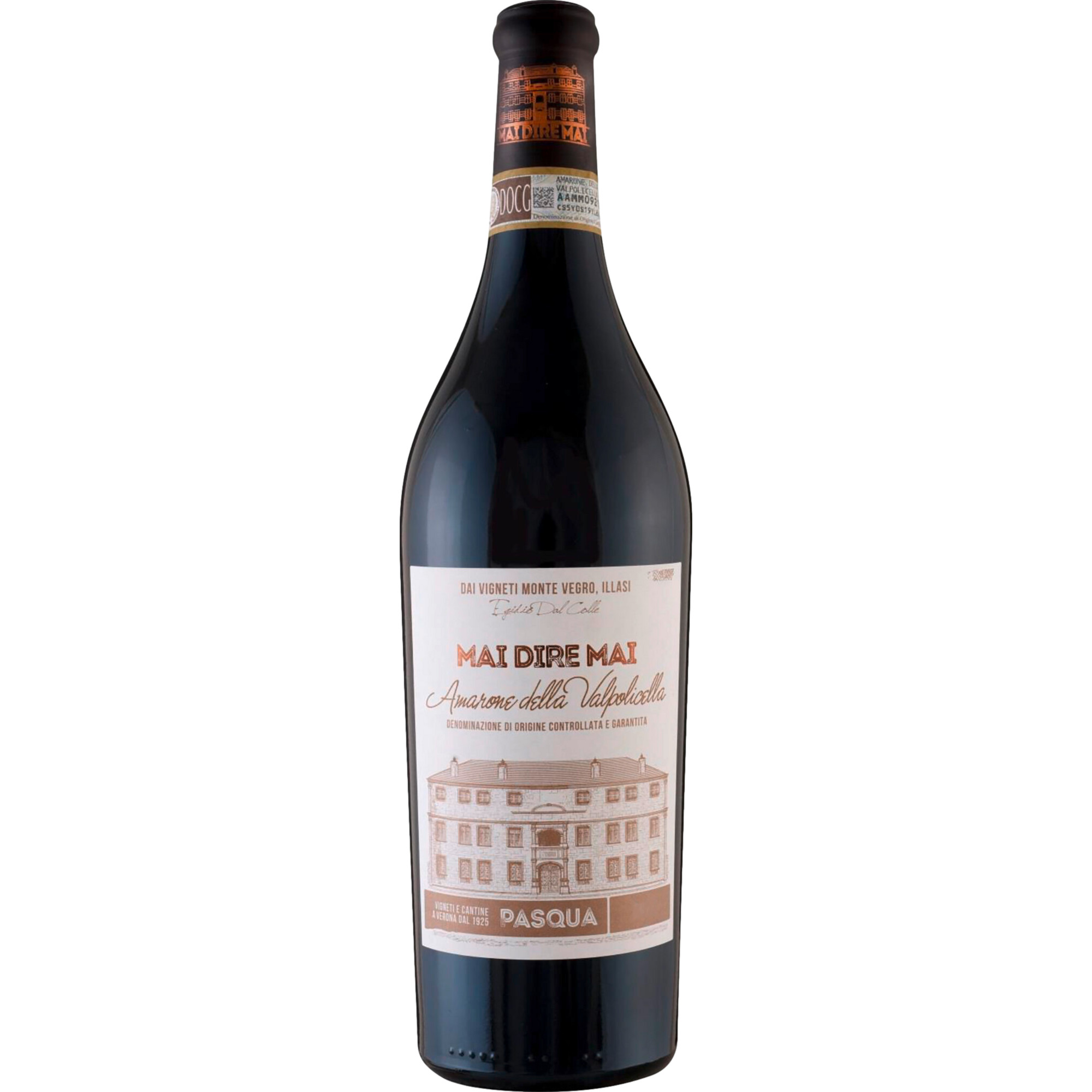 Pasqua Mai dire Mai Amarone della Valpolicella, Amarone della Valpolicella DOCG, Venetien, 2013, Rotwein